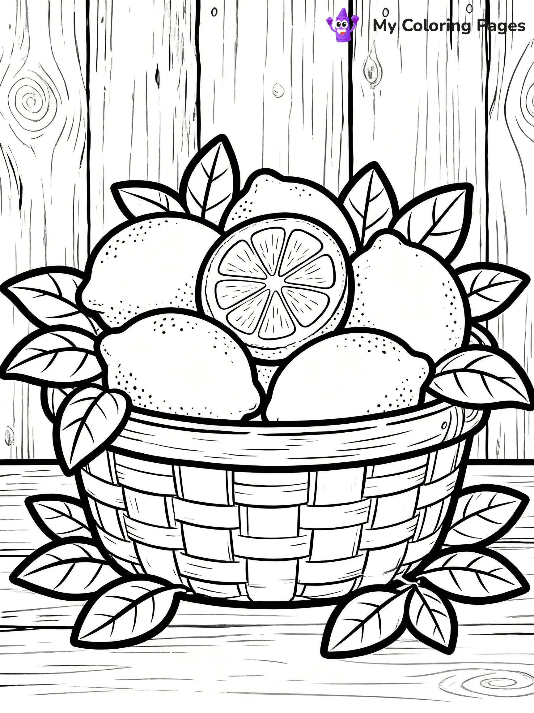 Lemon Coloring Pages - 42