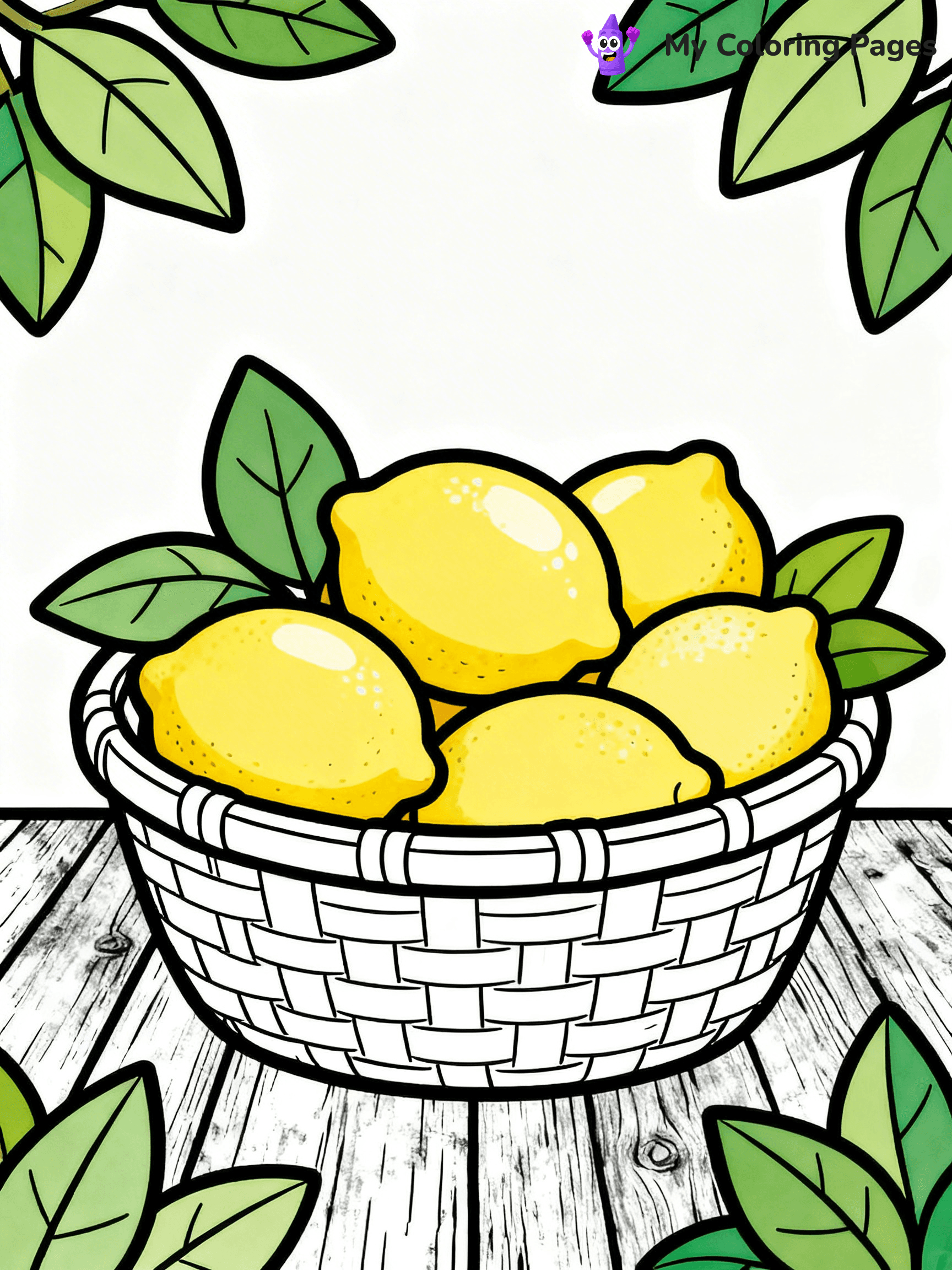 Lemon Coloring Pages - 41