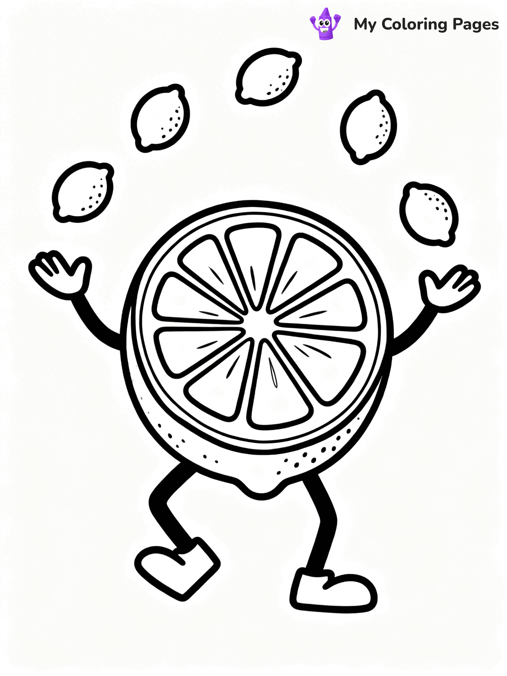 Lemon Coloring Pages - 38