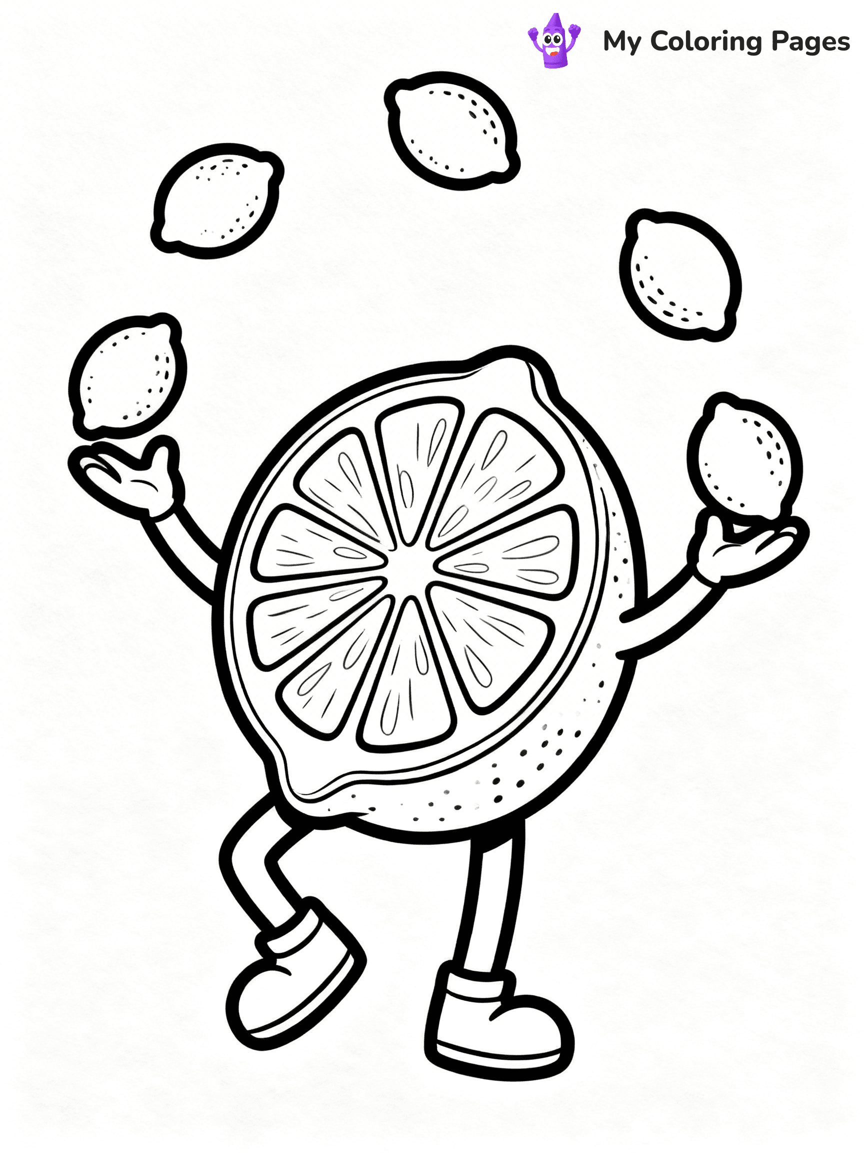Lemon Coloring Pages - 36