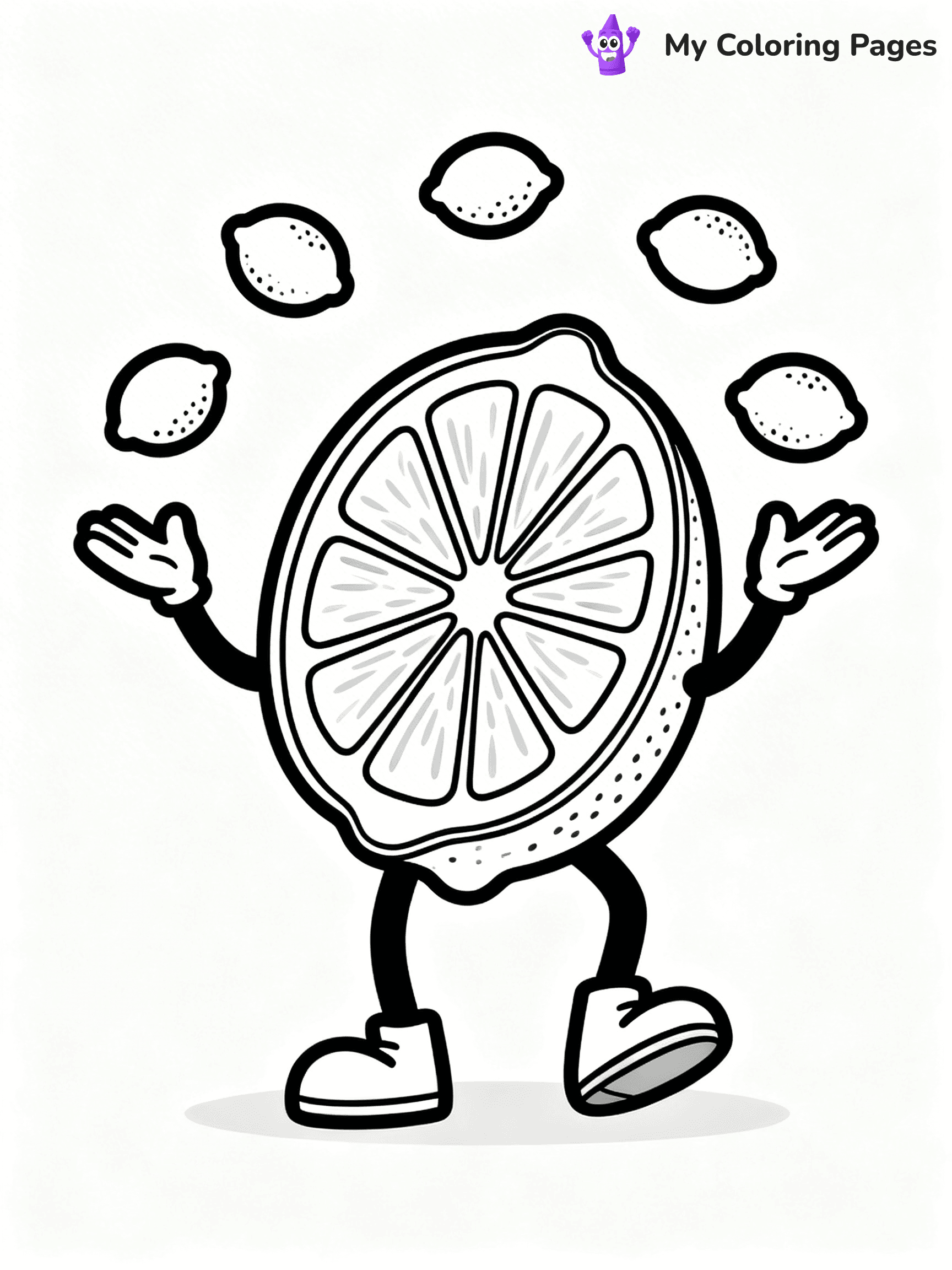 Lemon Coloring Pages - 33