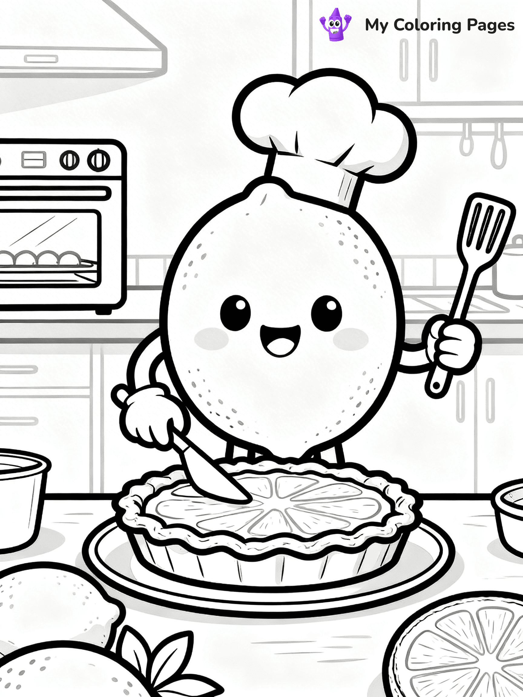 Lemon Coloring Pages - 24