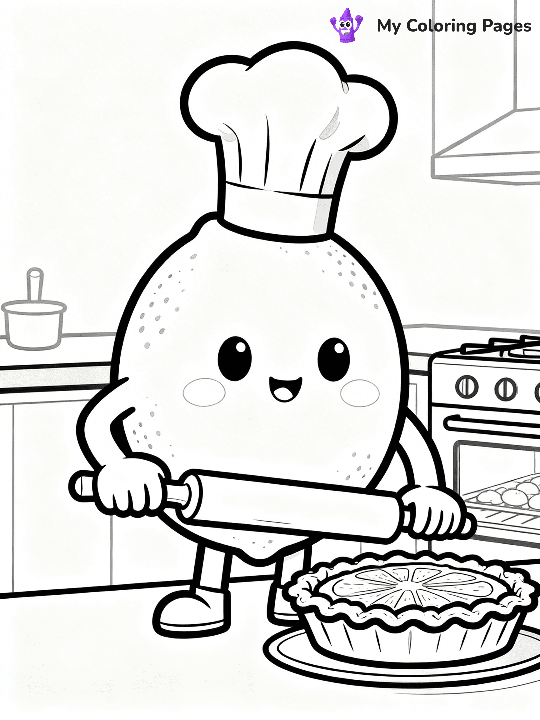 Lemon Coloring Pages - 23