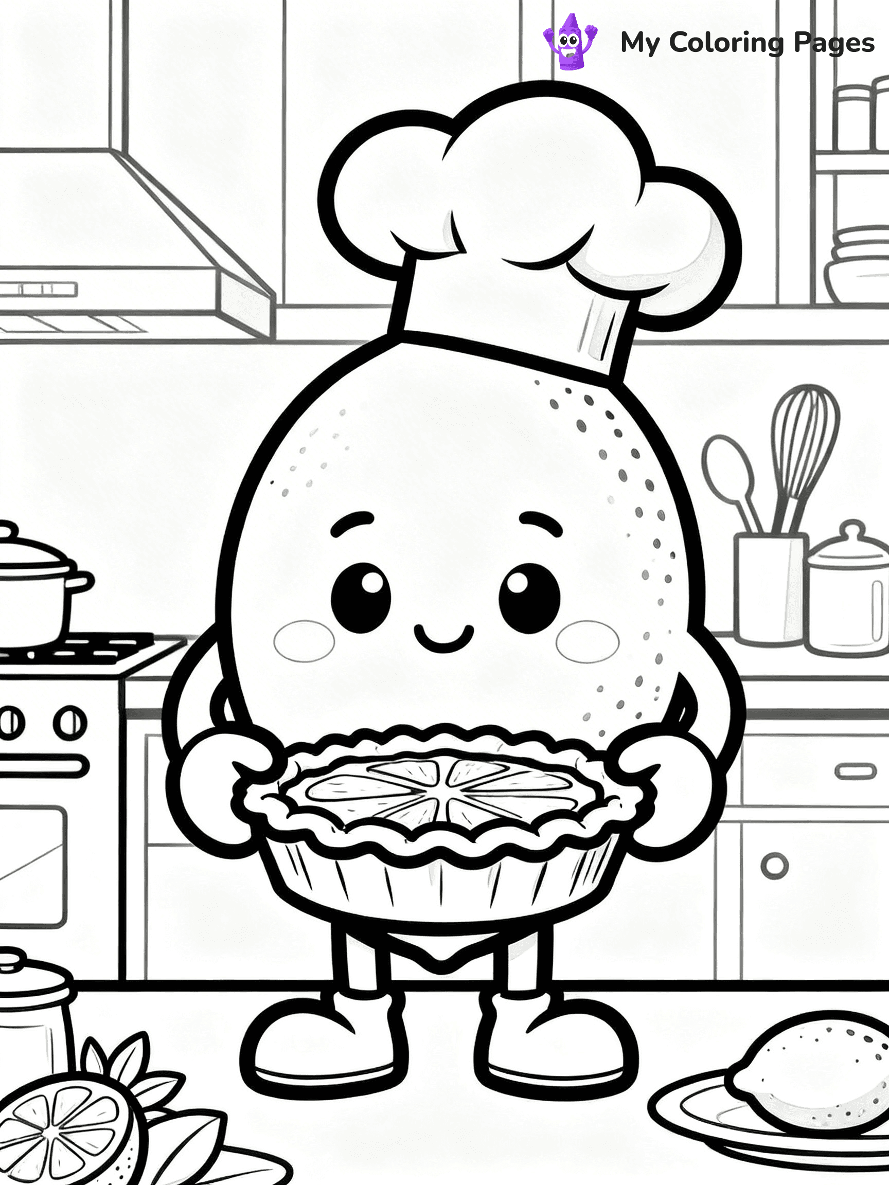 Lemon Coloring Pages - 21