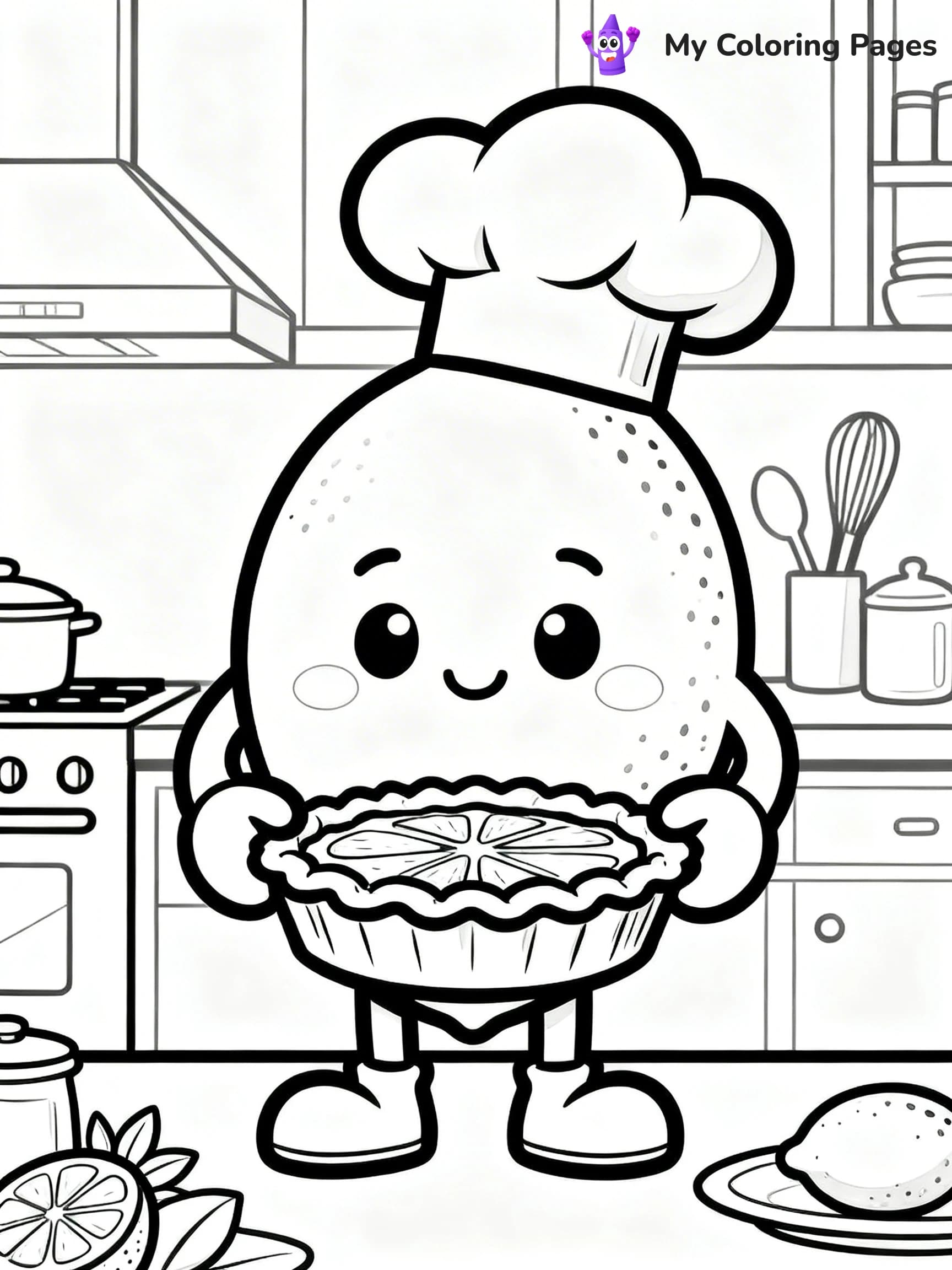 Lemon Coloring Pages - 21