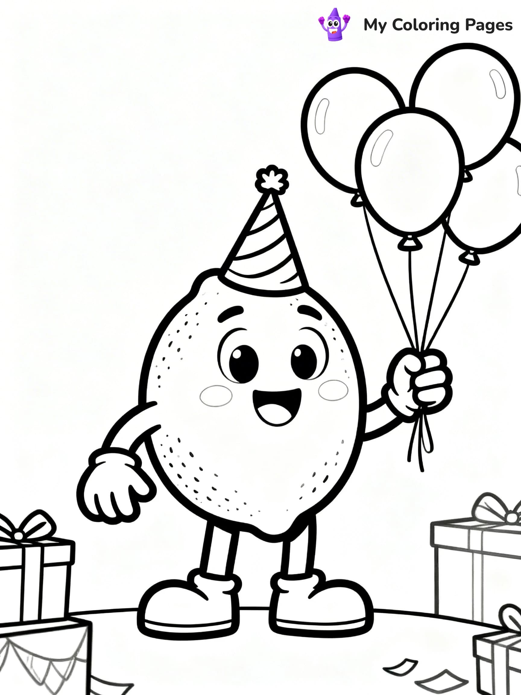 Lemon Coloring Pages - 13