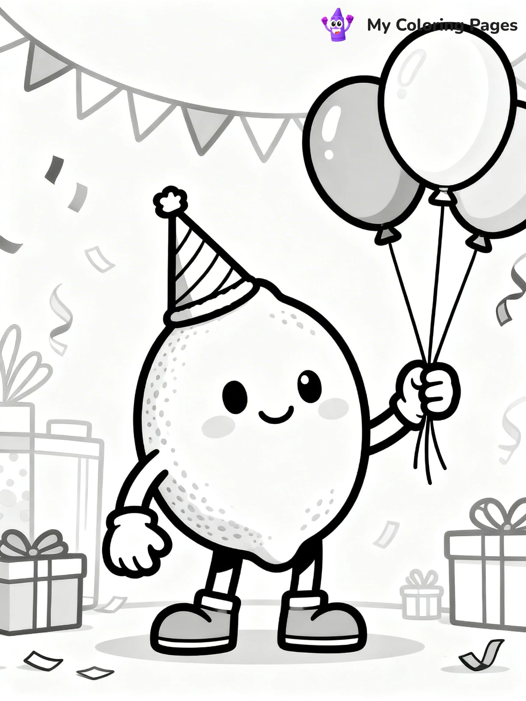 Lemon Coloring Pages - 11
