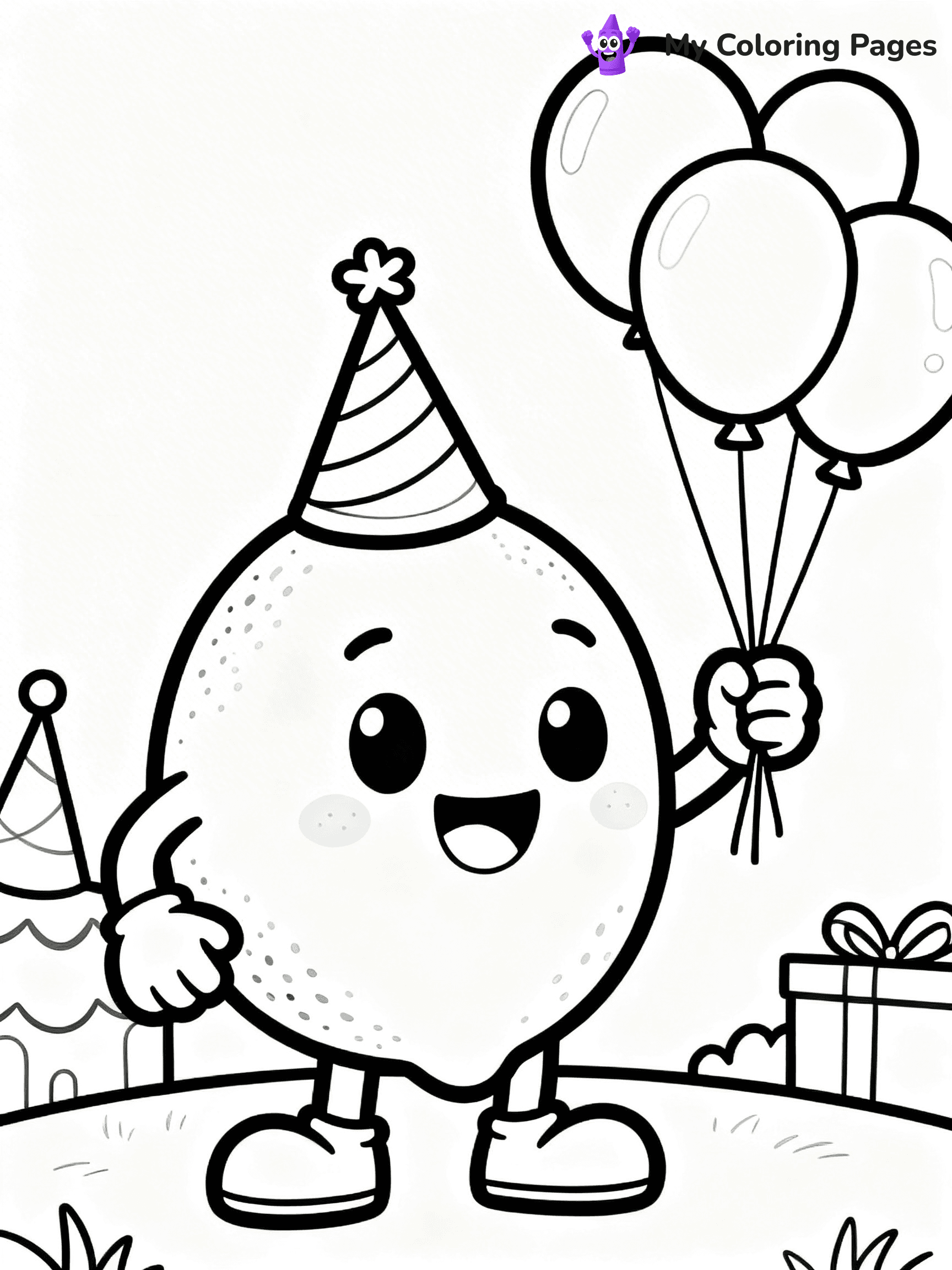 Lemon Coloring Pages - 10