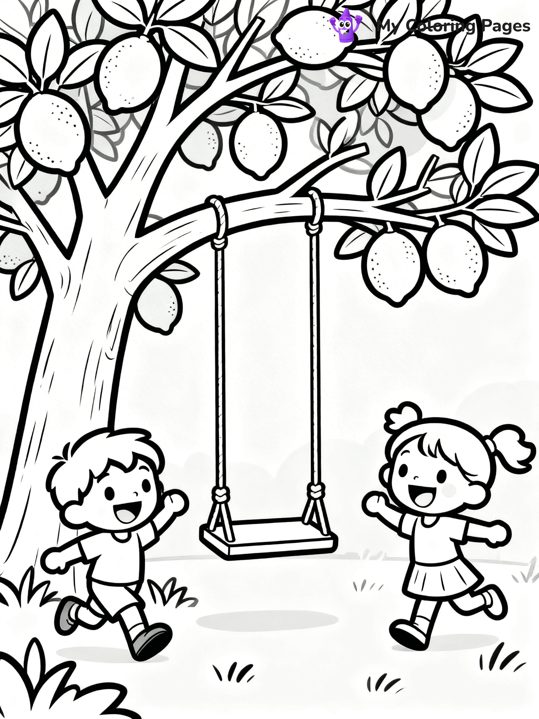 Lemon Coloring Pages - 9