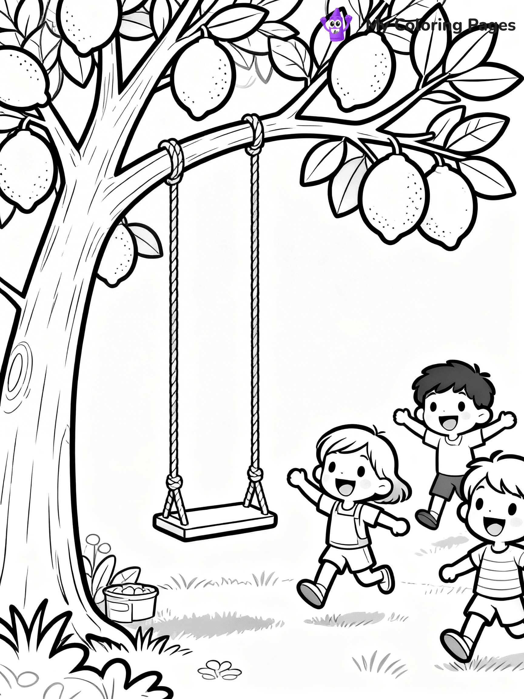 Lemon Coloring Pages - 8