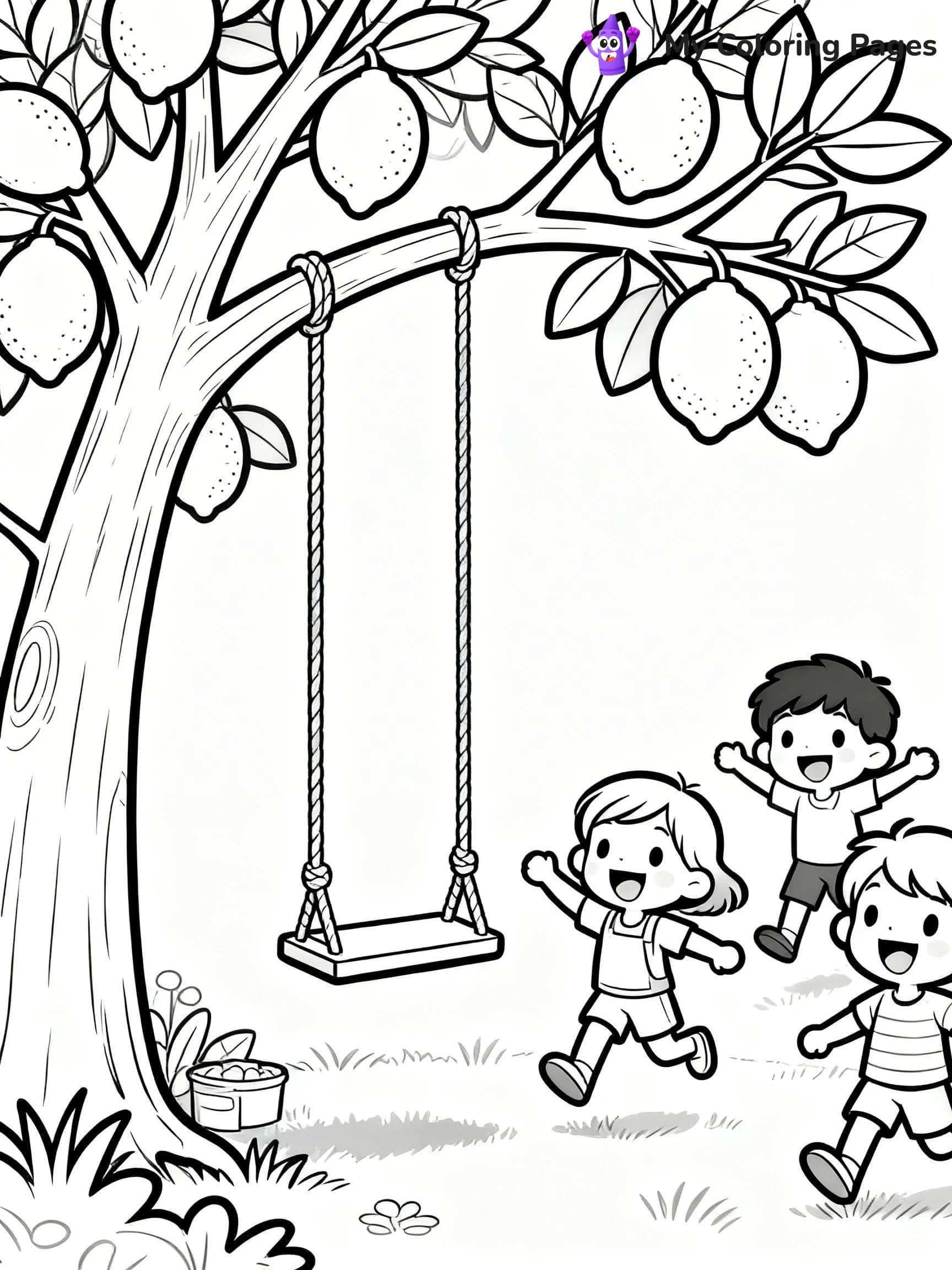 Lemon Coloring Pages - 8