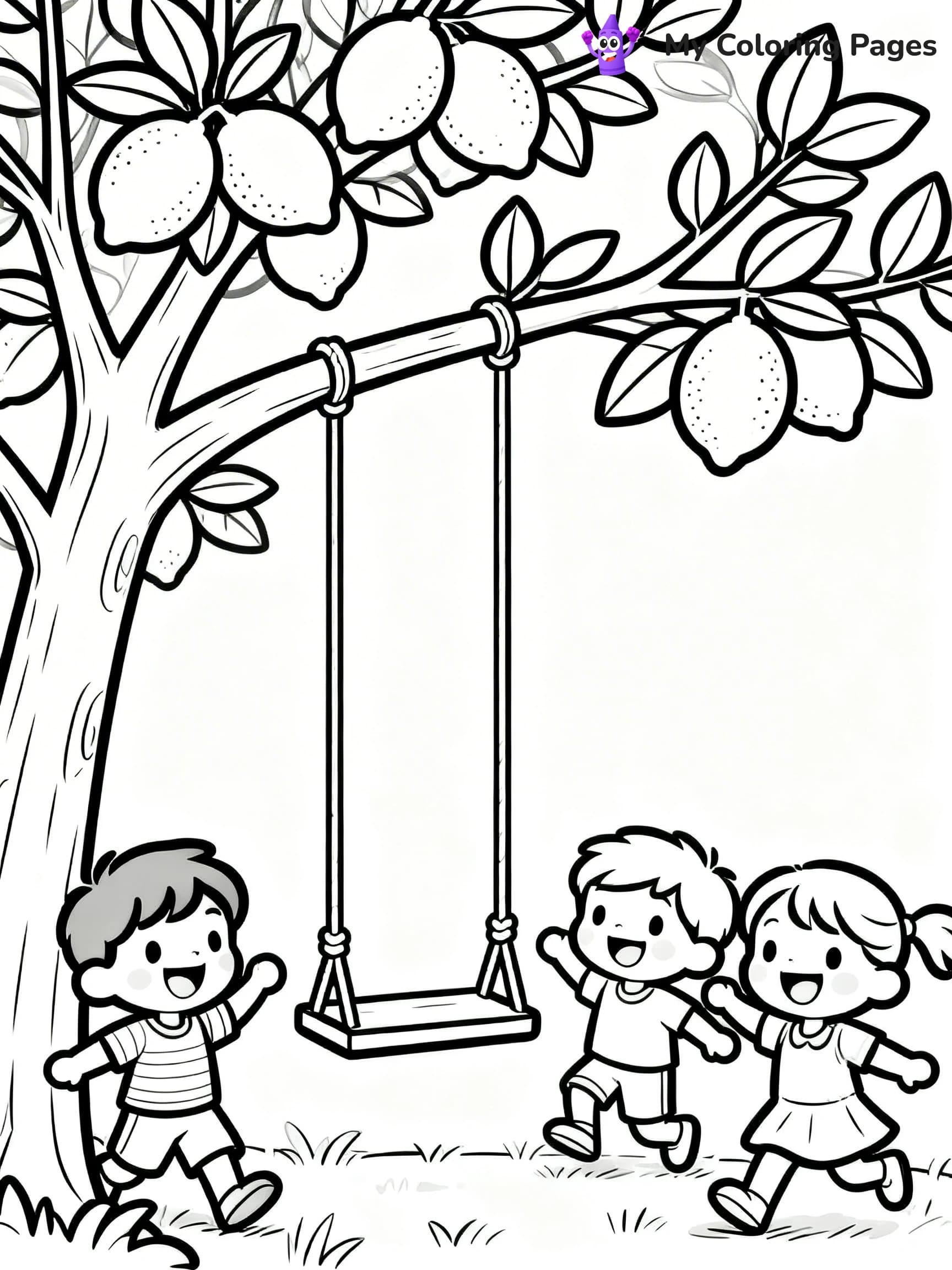Lemon Coloring Pages - 5