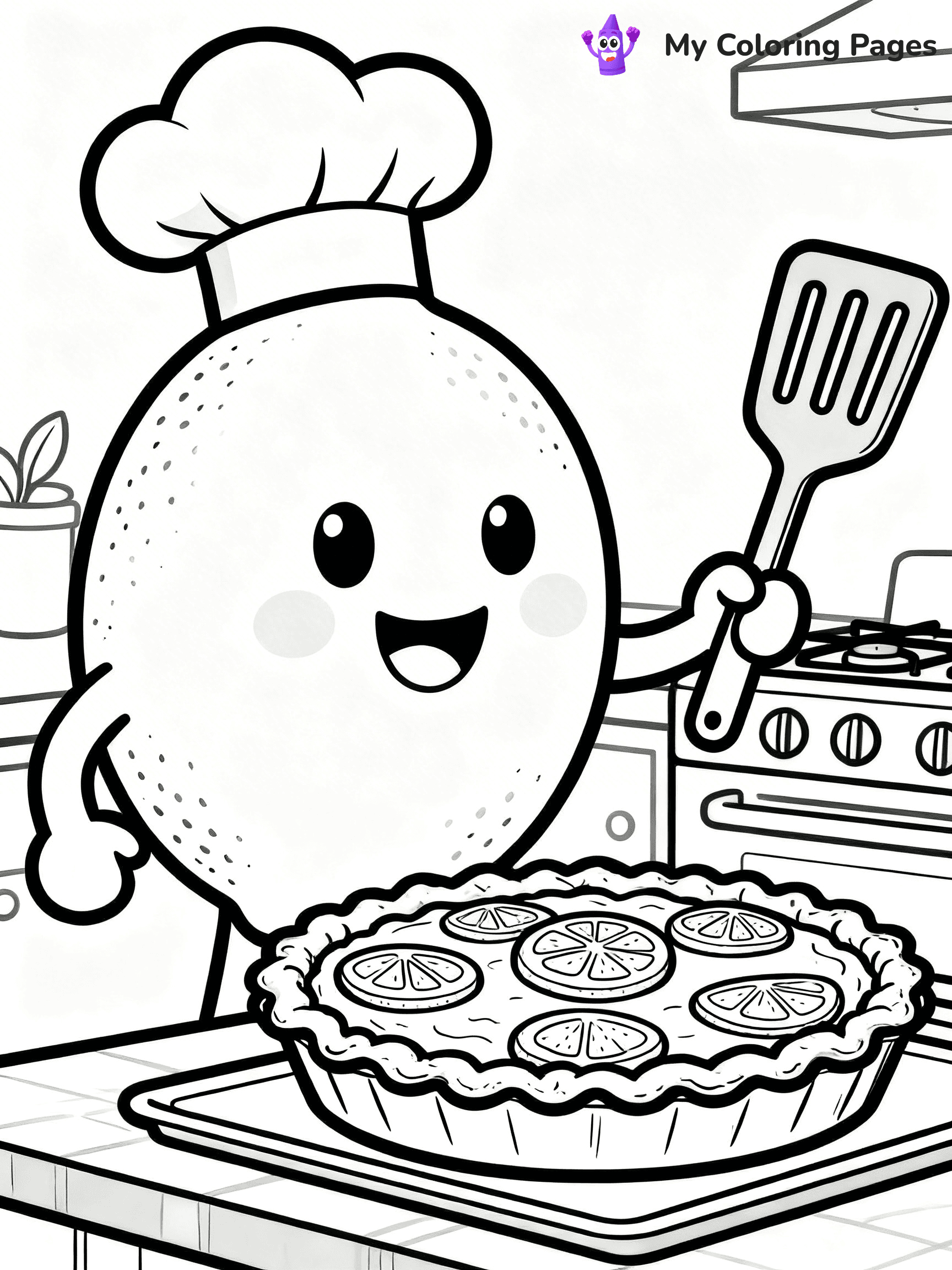 Lemon Coloring Pages - 4