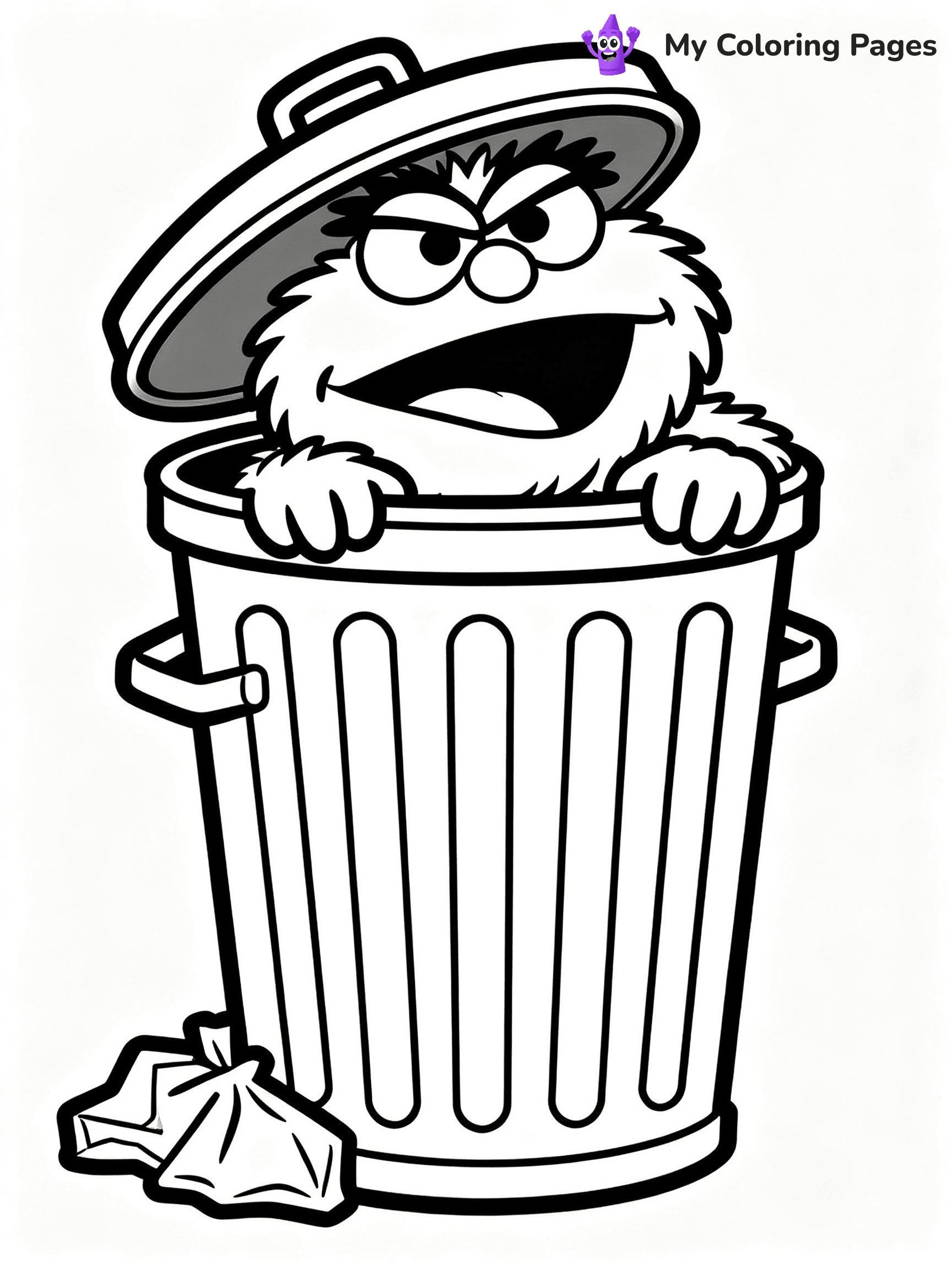 Sesame Street Coloring Pages - 33