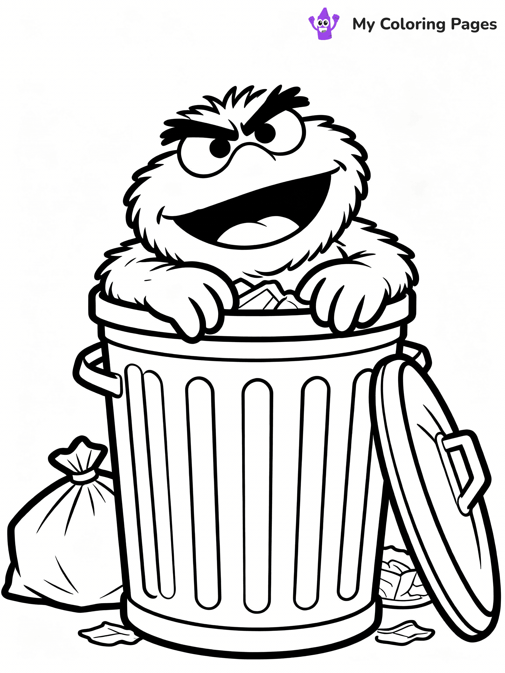 Sesame Street Coloring Pages - 30