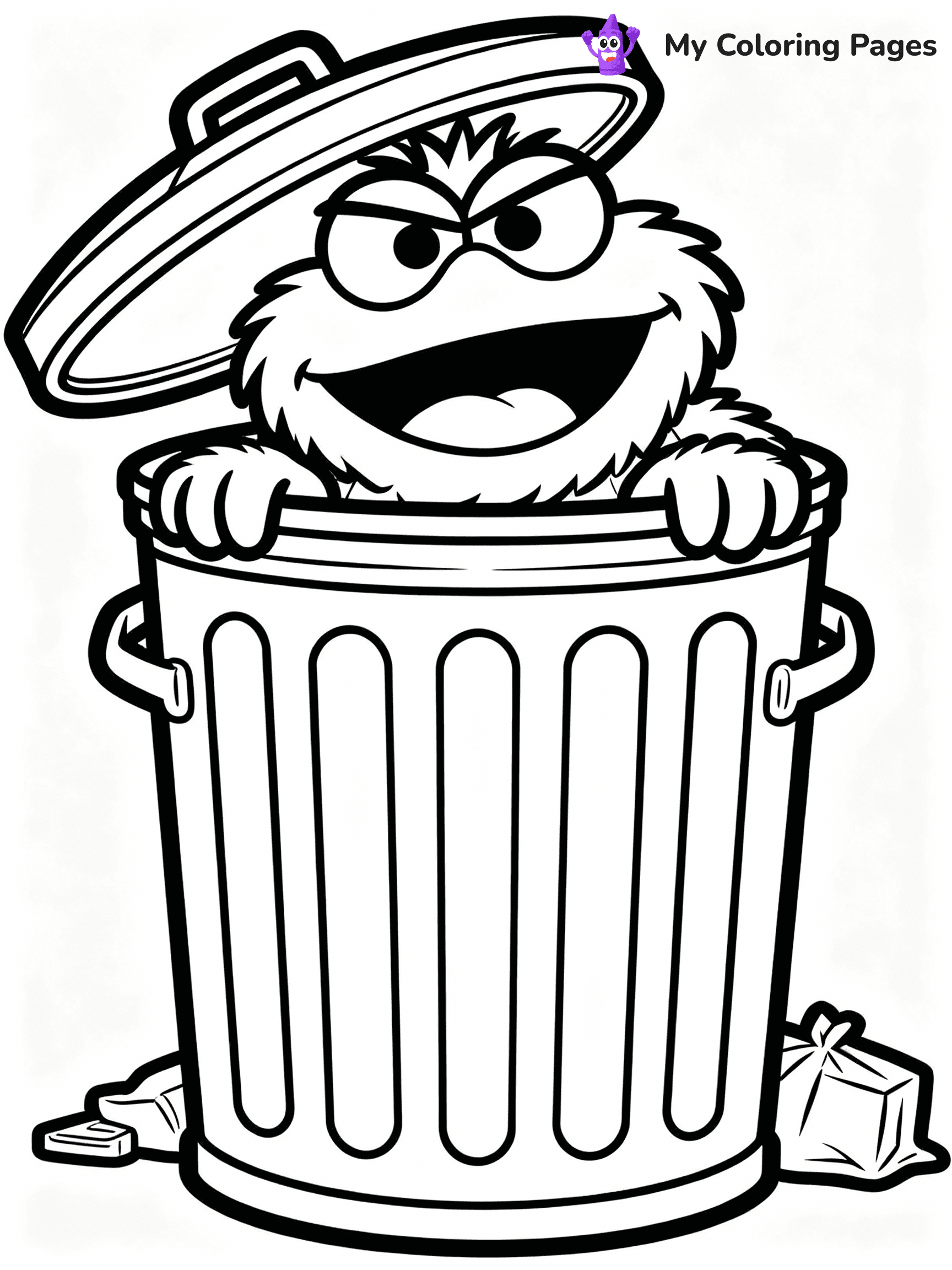Sesame Street Coloring Pages - 29