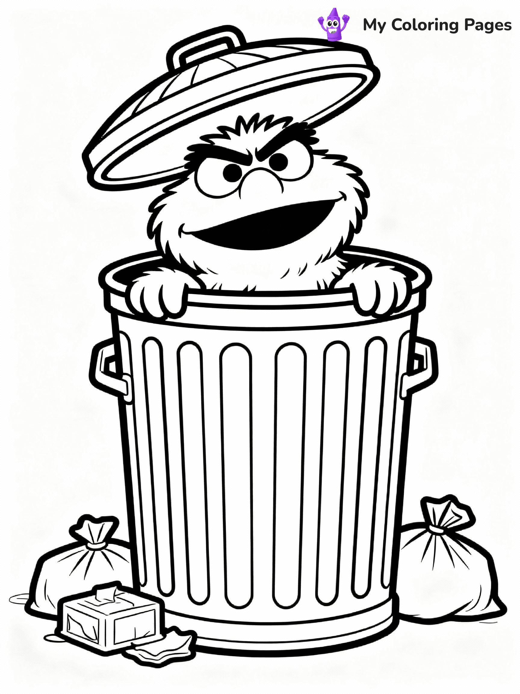 Sesame Street Coloring Pages - 28