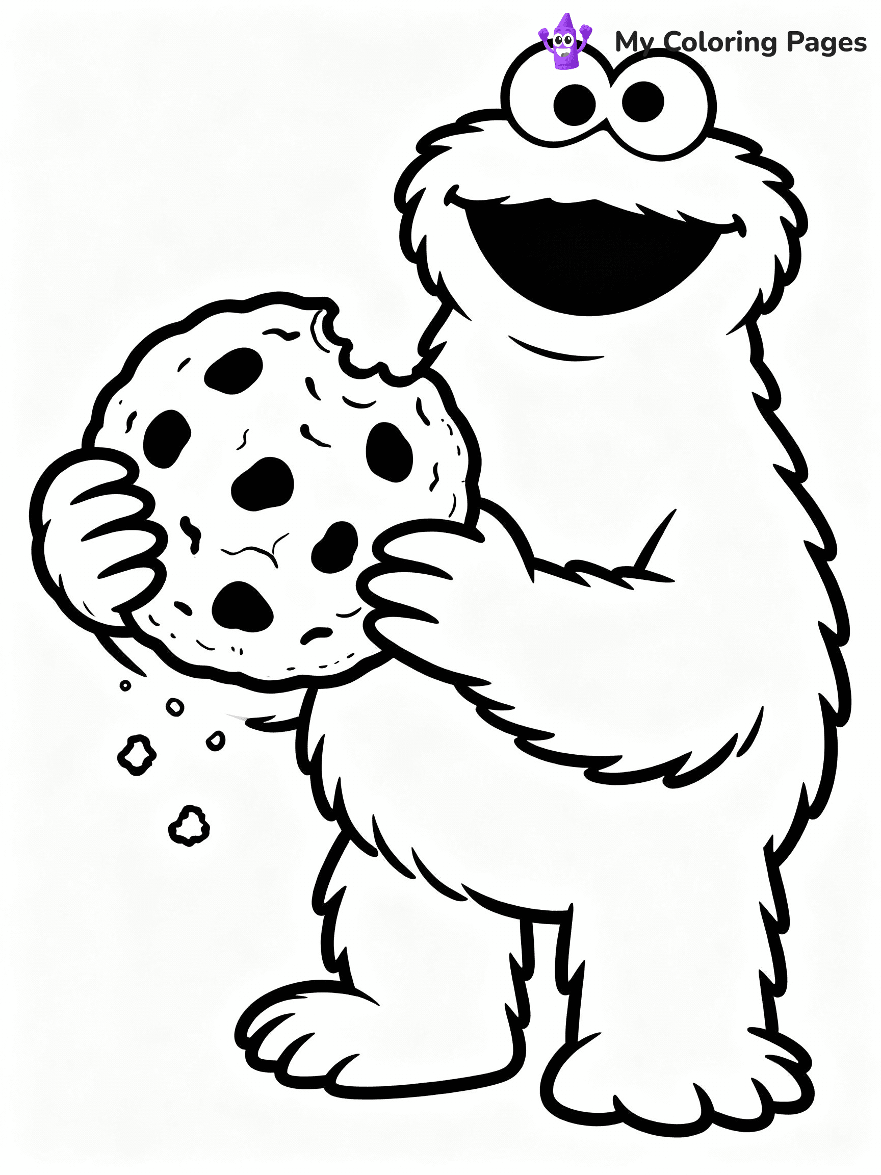 Sesame Street Coloring Pages - 23