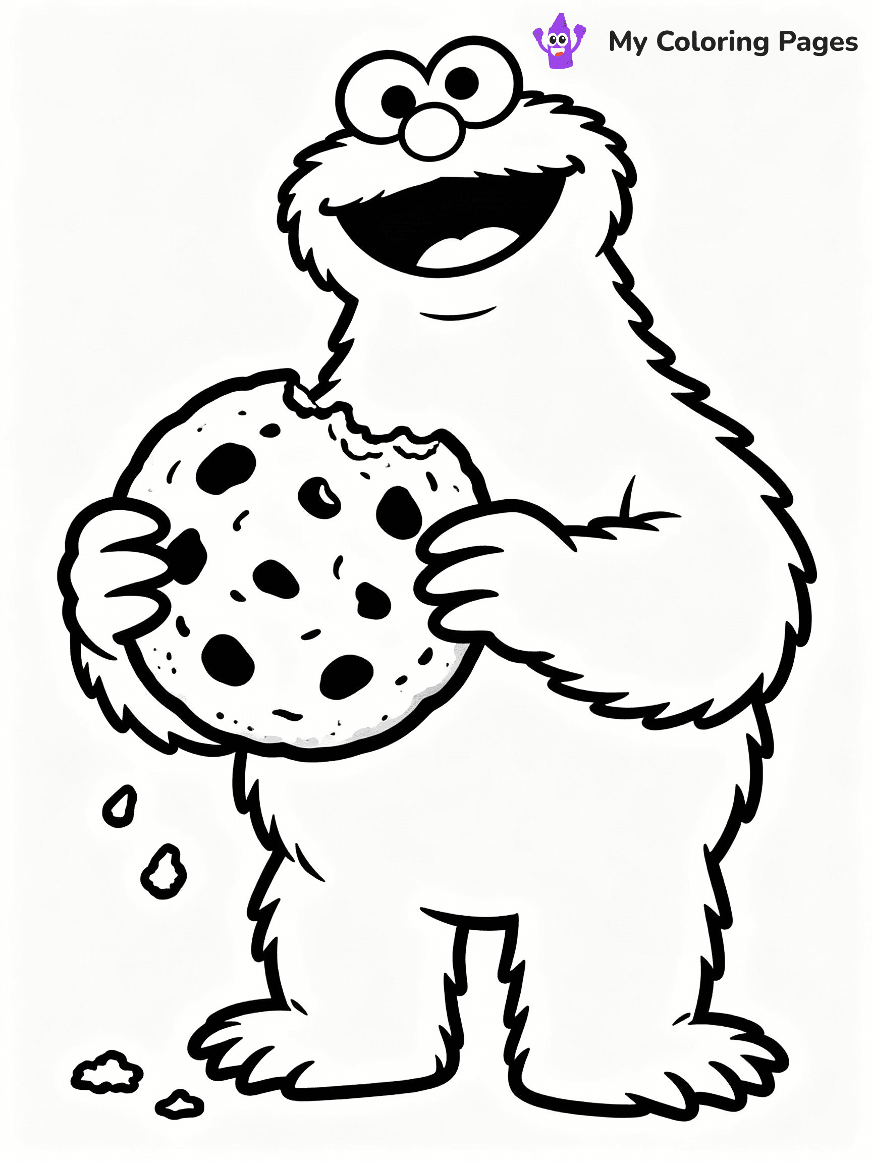 Sesame Street Coloring Pages - 22