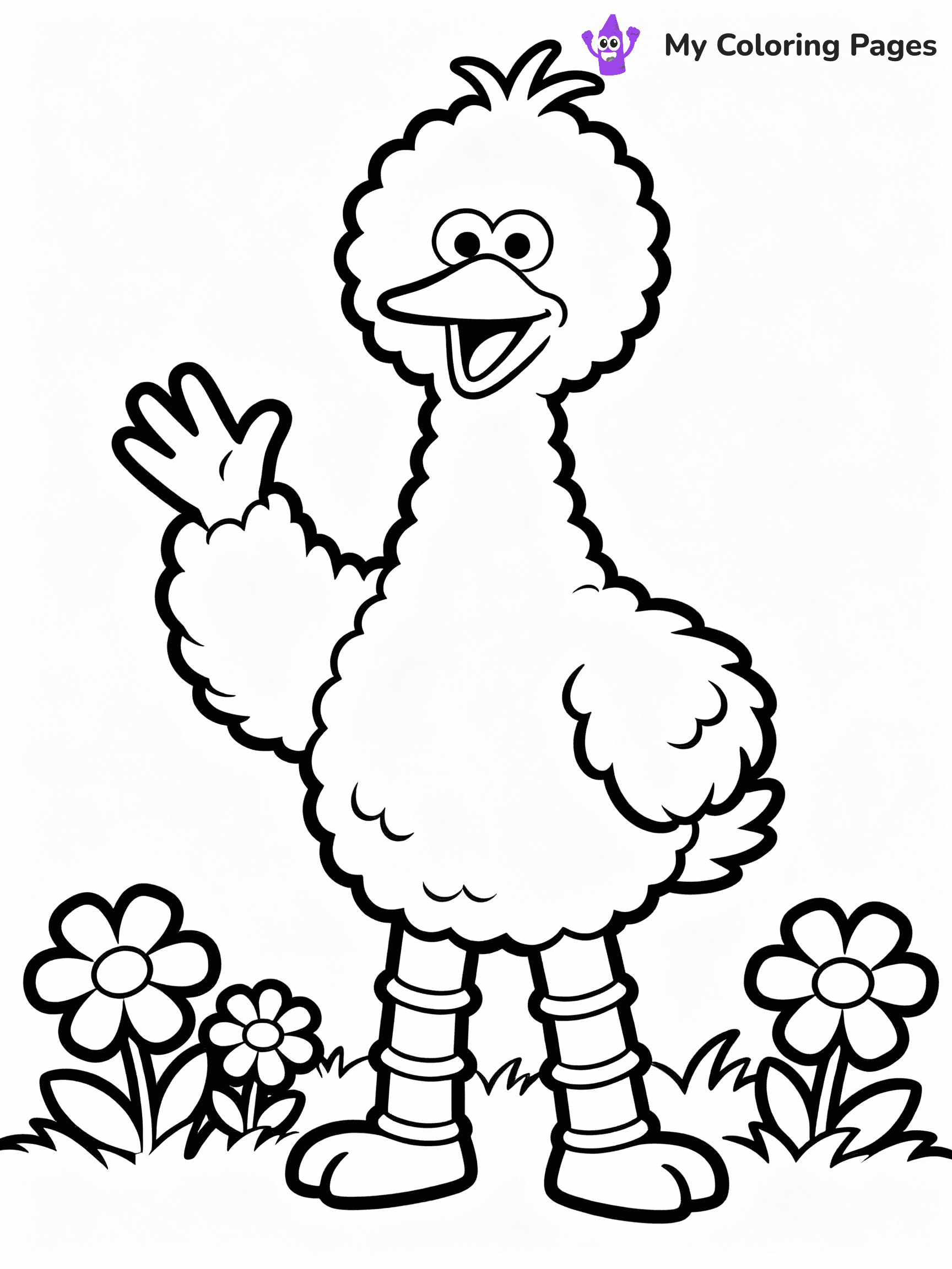 Sesame Street Coloring Pages - 21