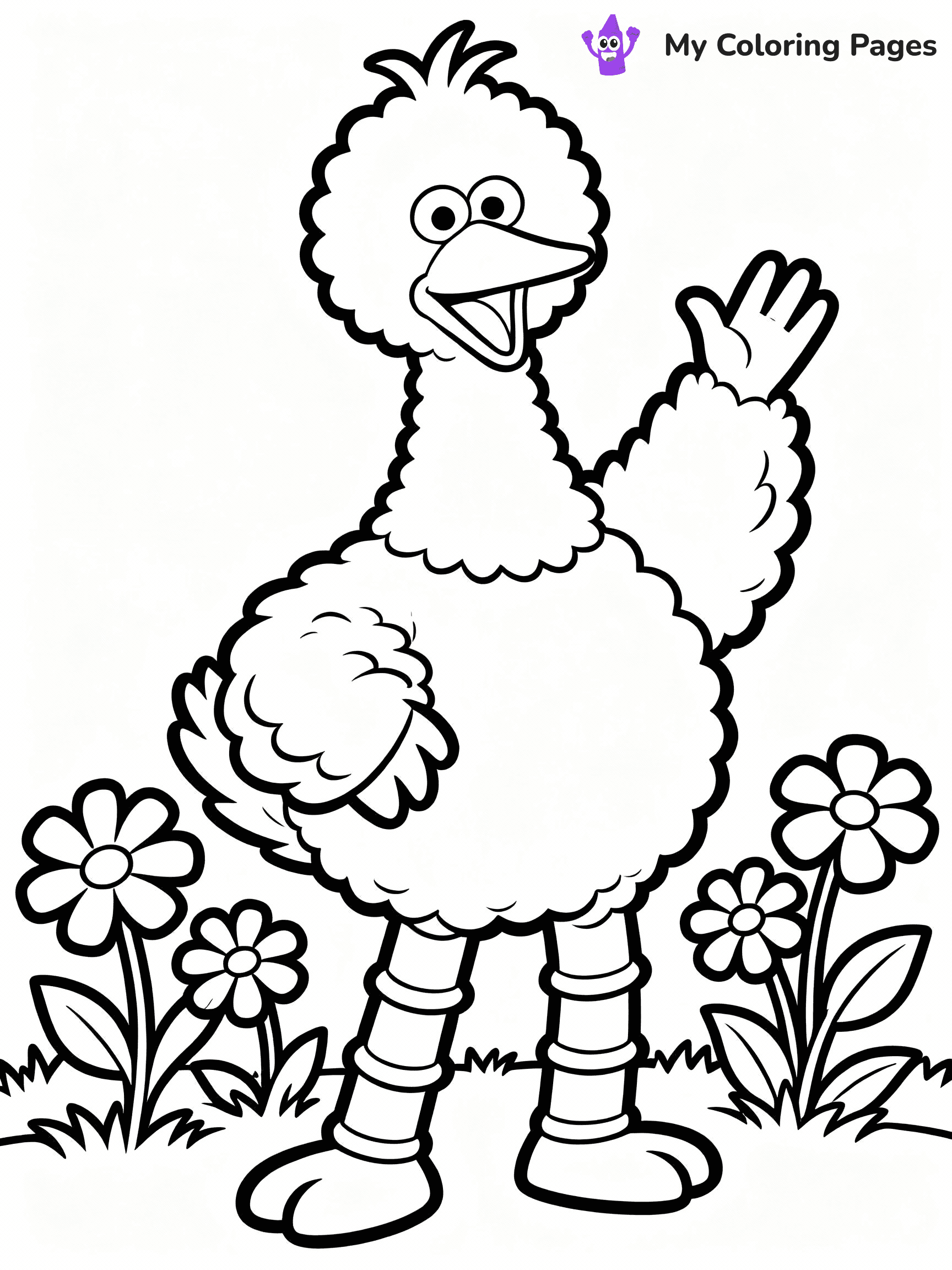 Sesame Street Coloring Pages - 20