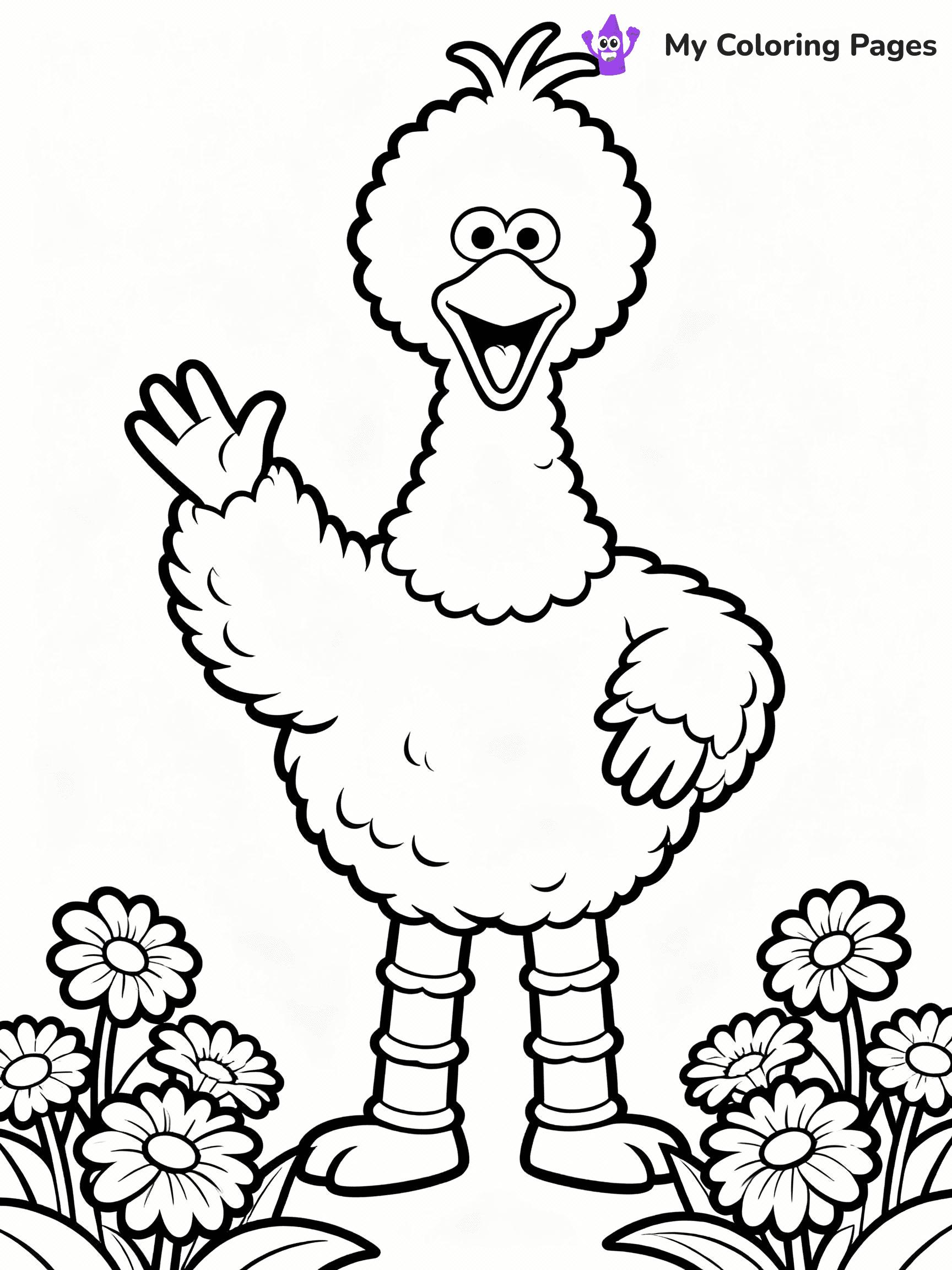 Sesame Street Coloring Pages - 19