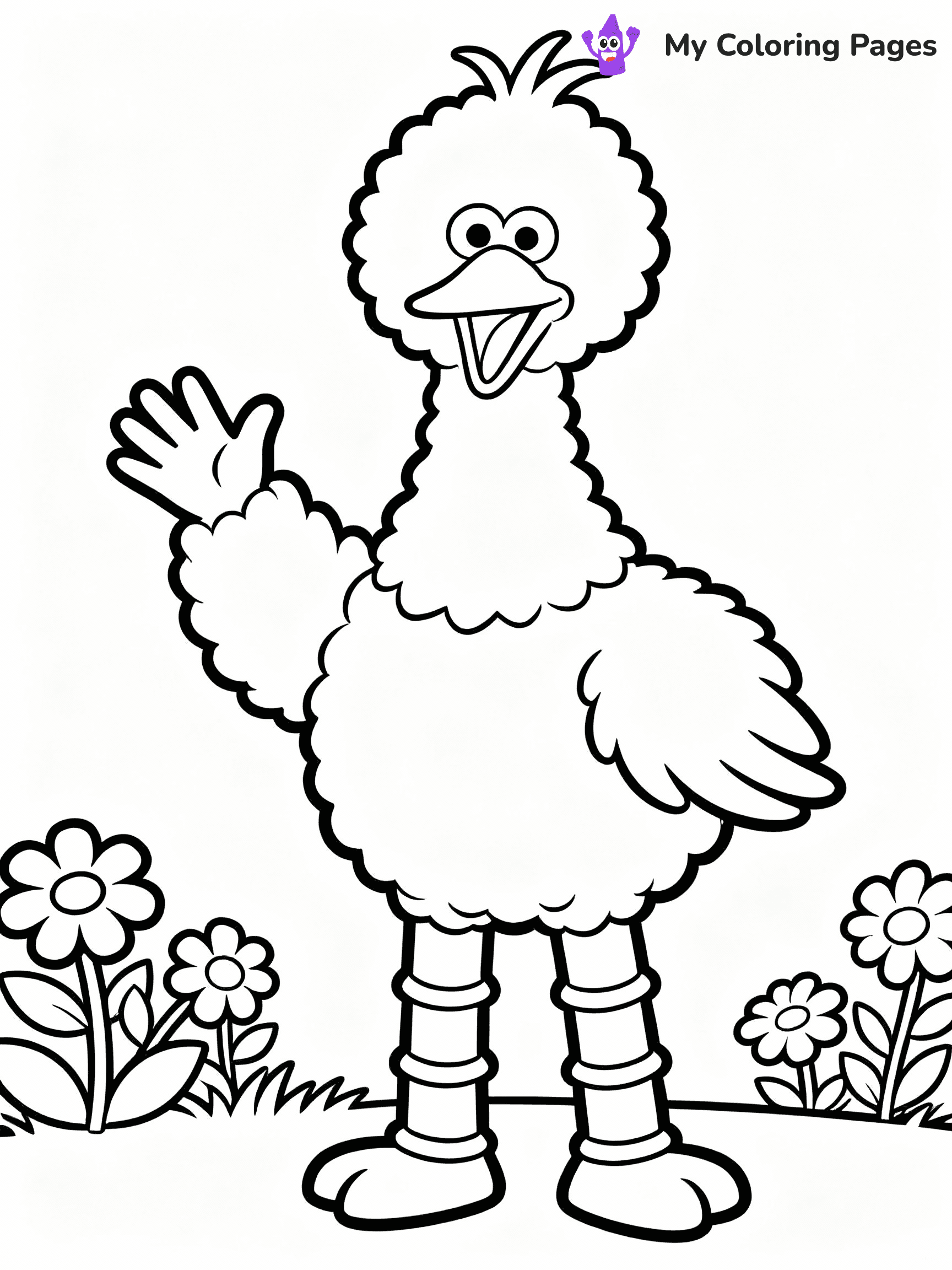 Sesame Street Coloring Pages - 16