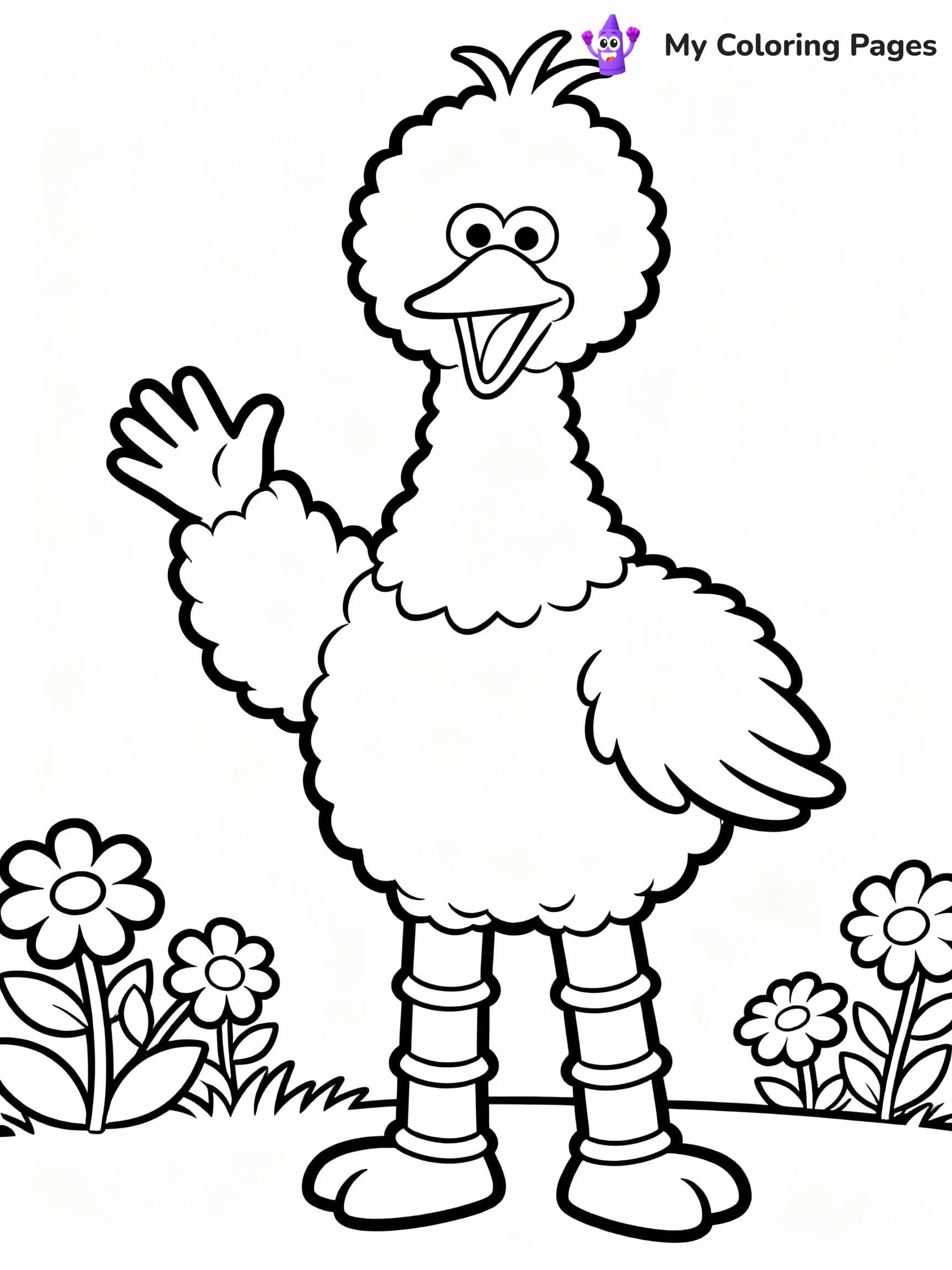 Sesame Street Coloring Pages - 16