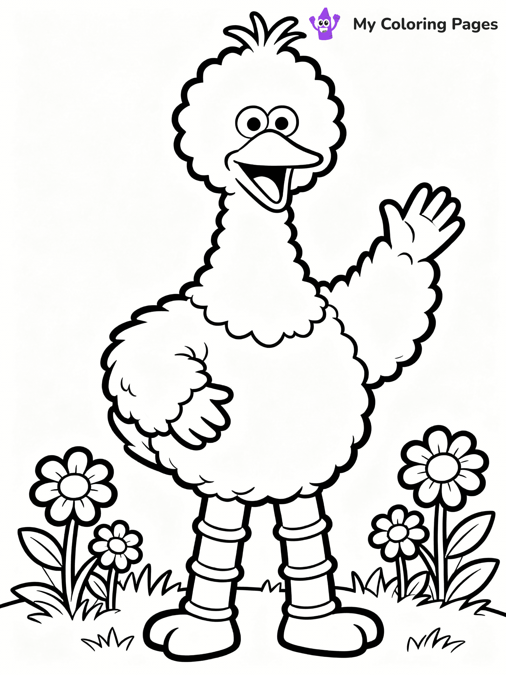 Sesame Street Coloring Pages - 15
