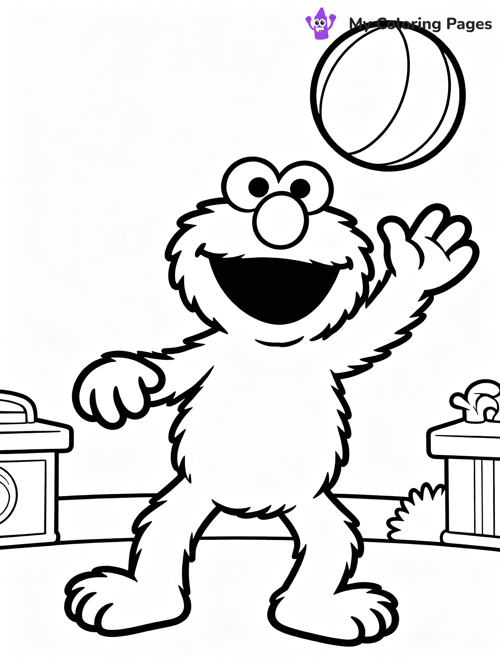 Sesame Street Coloring Pages - 14