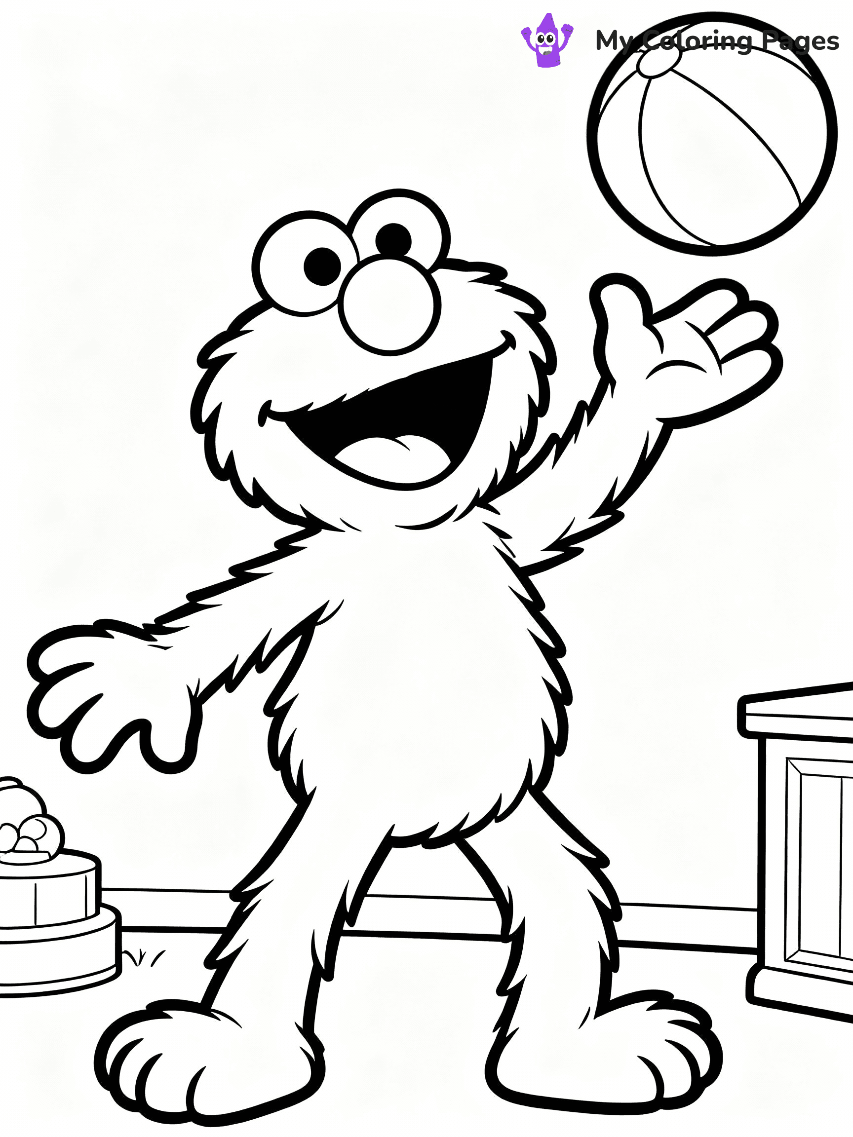 Sesame Street Coloring Pages - 13