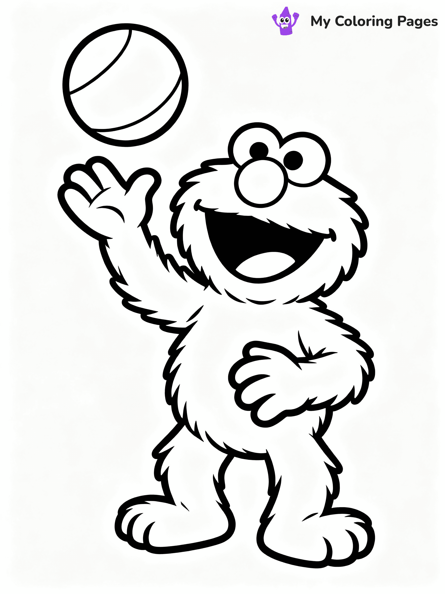 Sesame Street Coloring Pages - 12