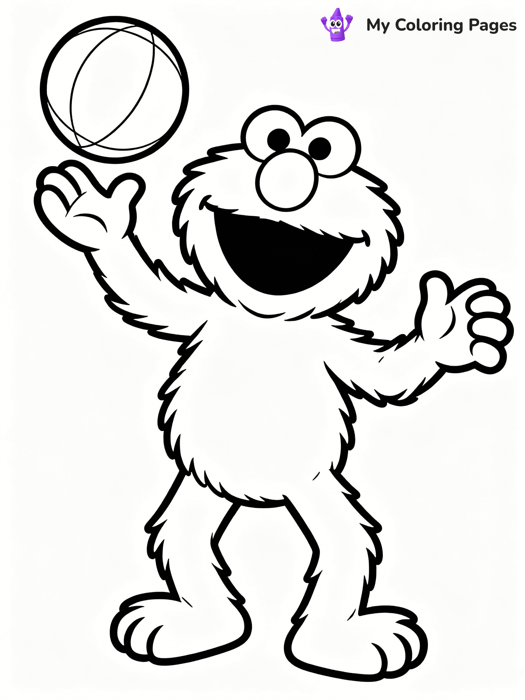 Sesame Street Coloring Pages - 10