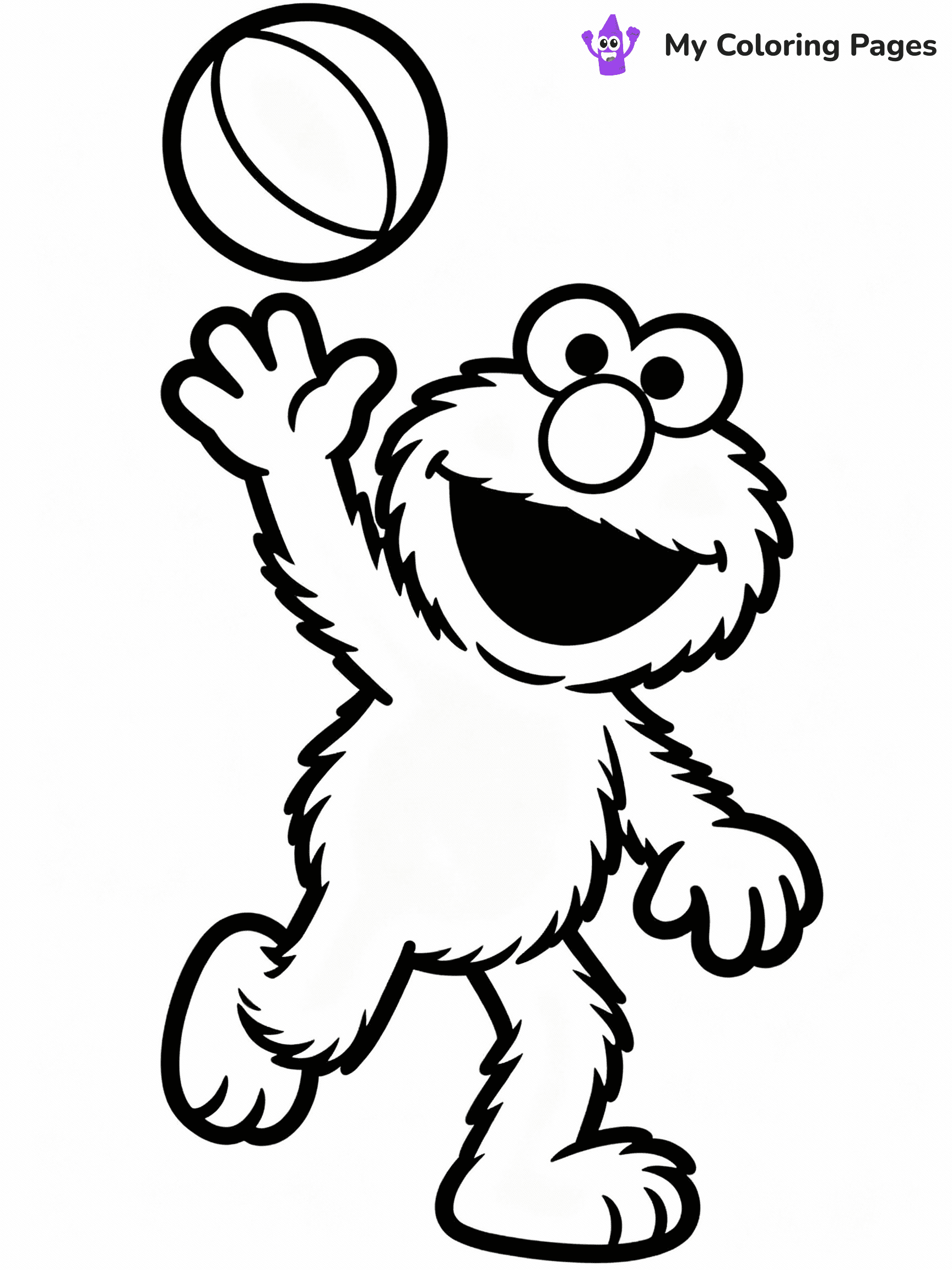 Sesame Street Coloring Pages - 9