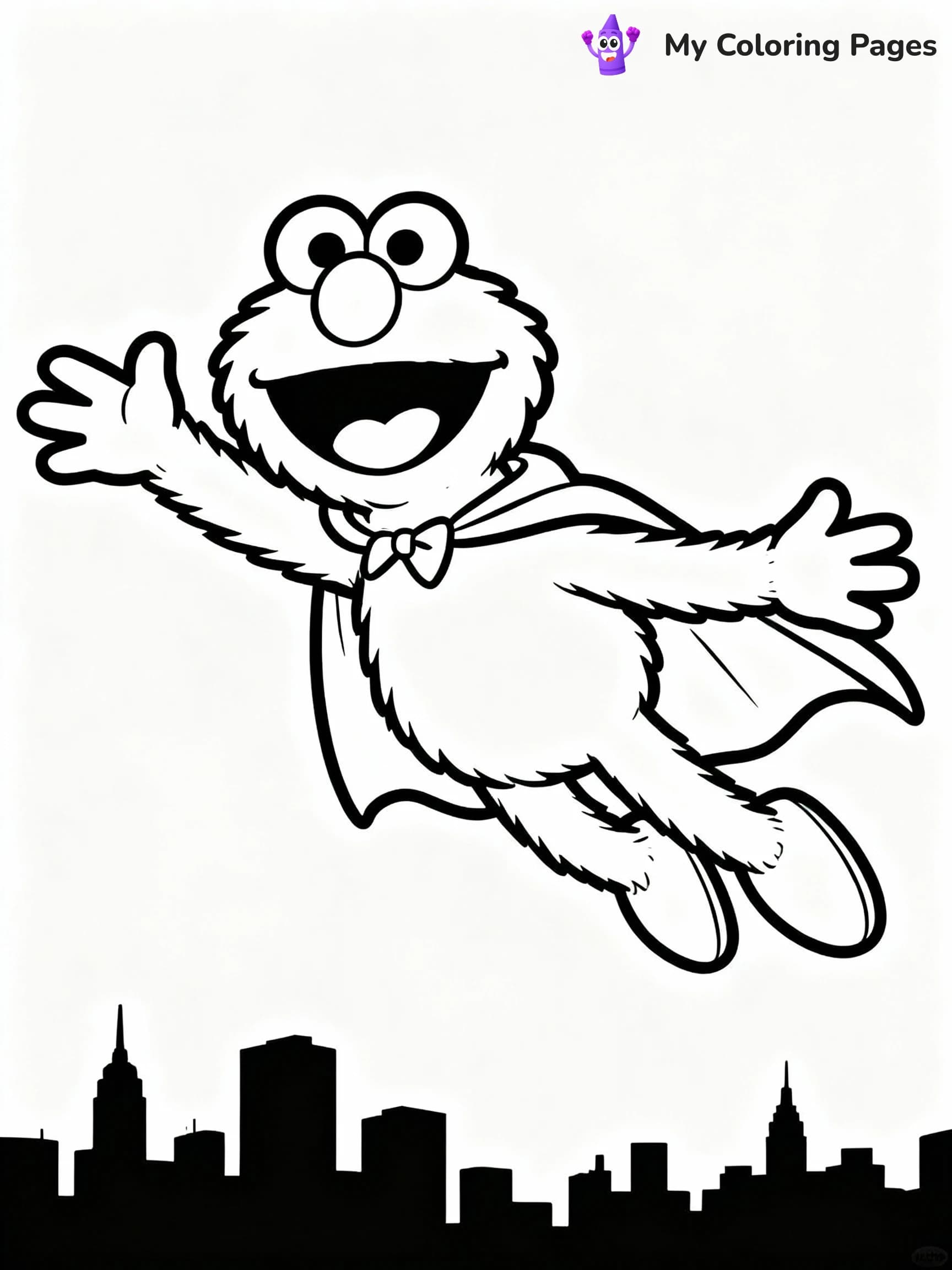 Sesame Street Coloring Pages - 4