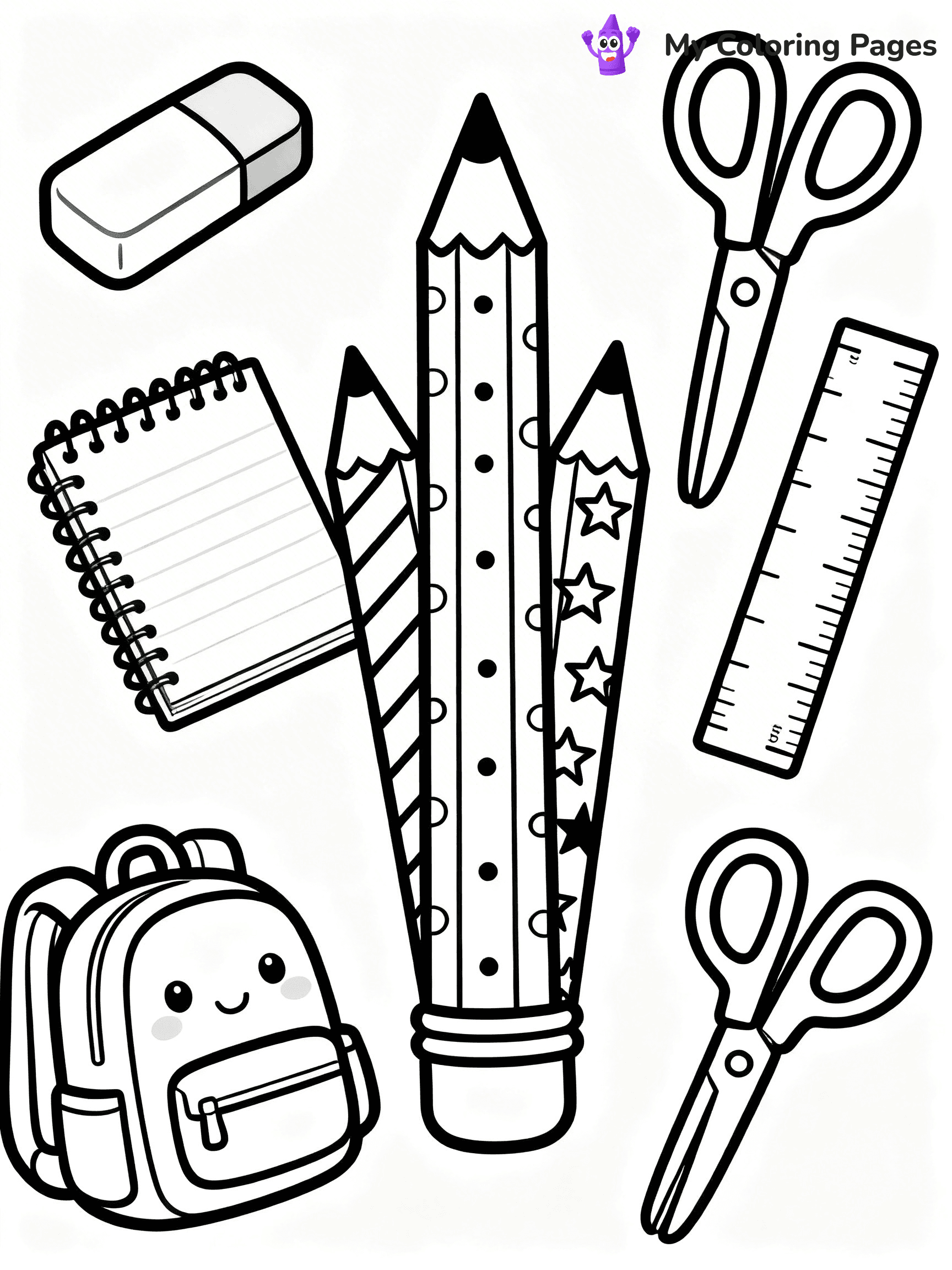 Pencil Coloring Pages - 36