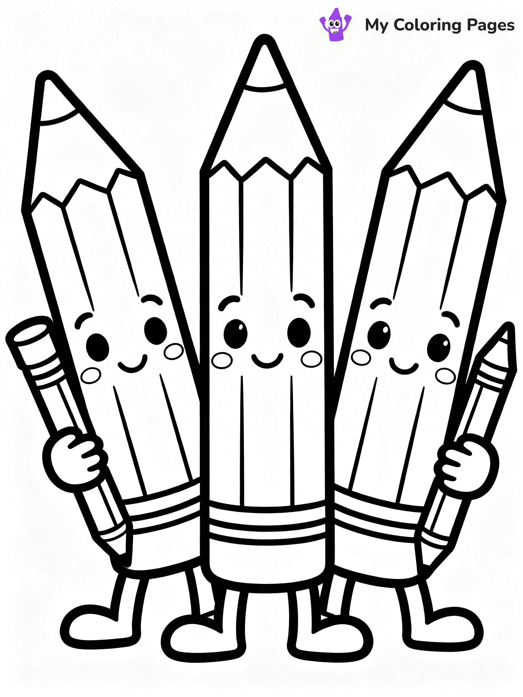 Pencil Coloring Pages - 26
