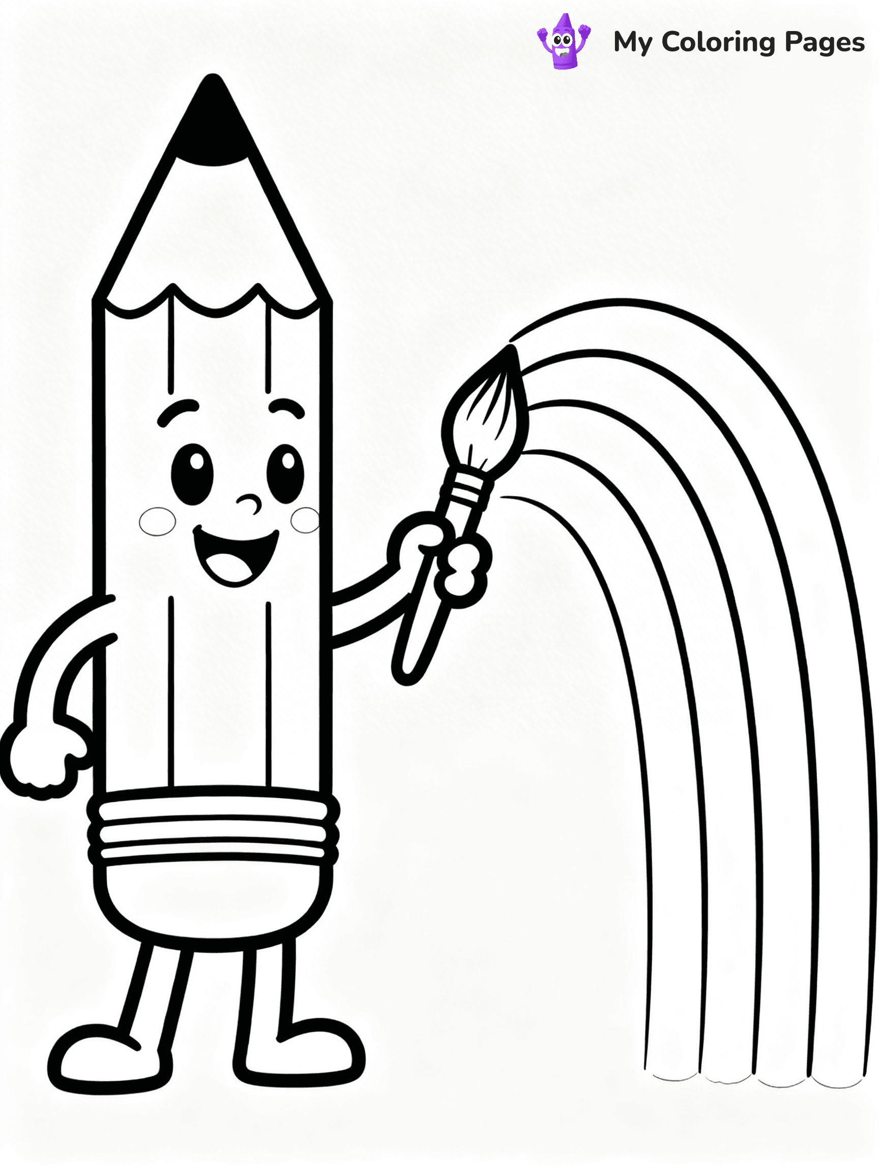 Pencil Coloring Pages - 17