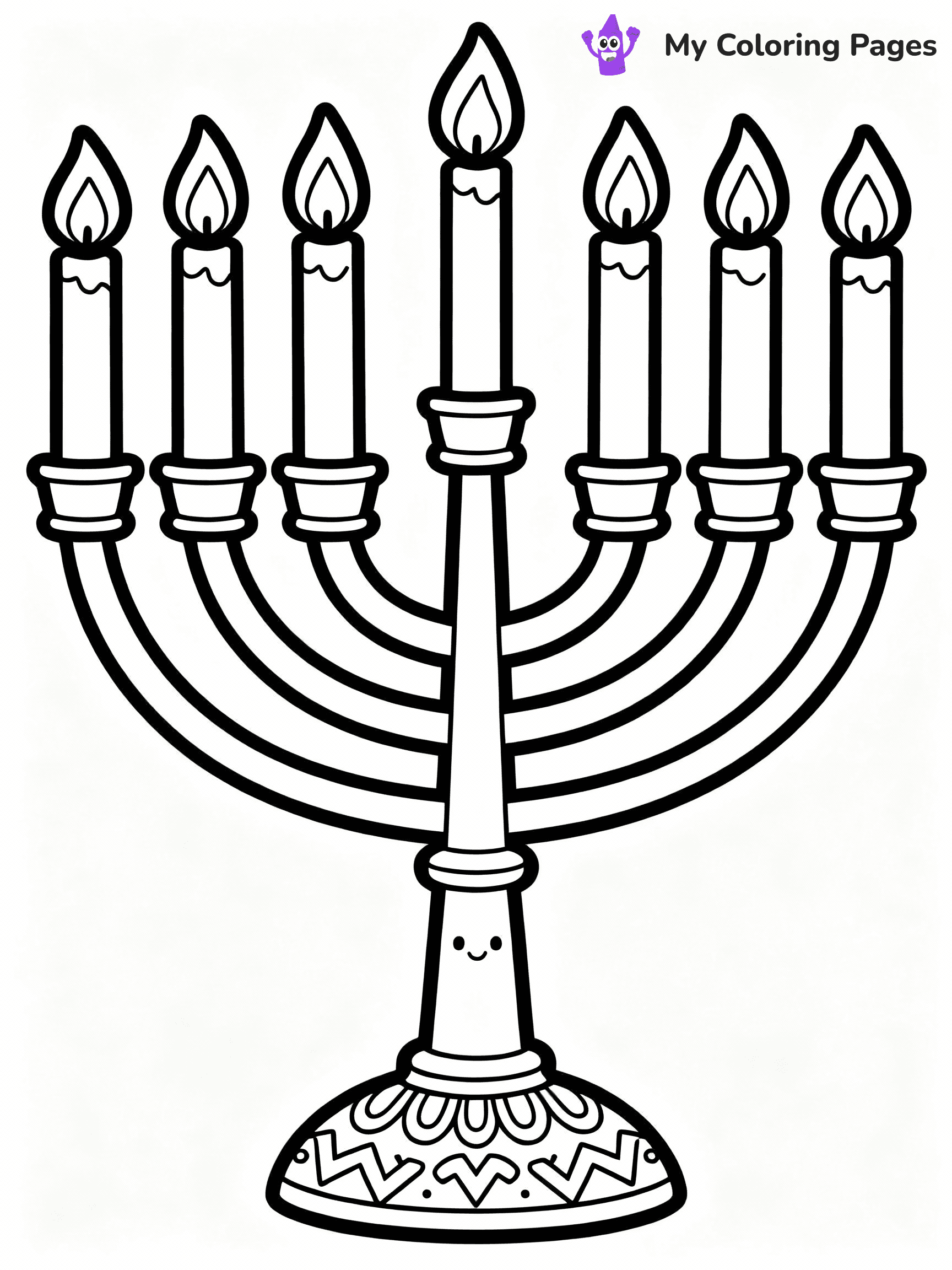 Hanukkah Coloring Pages - 21
