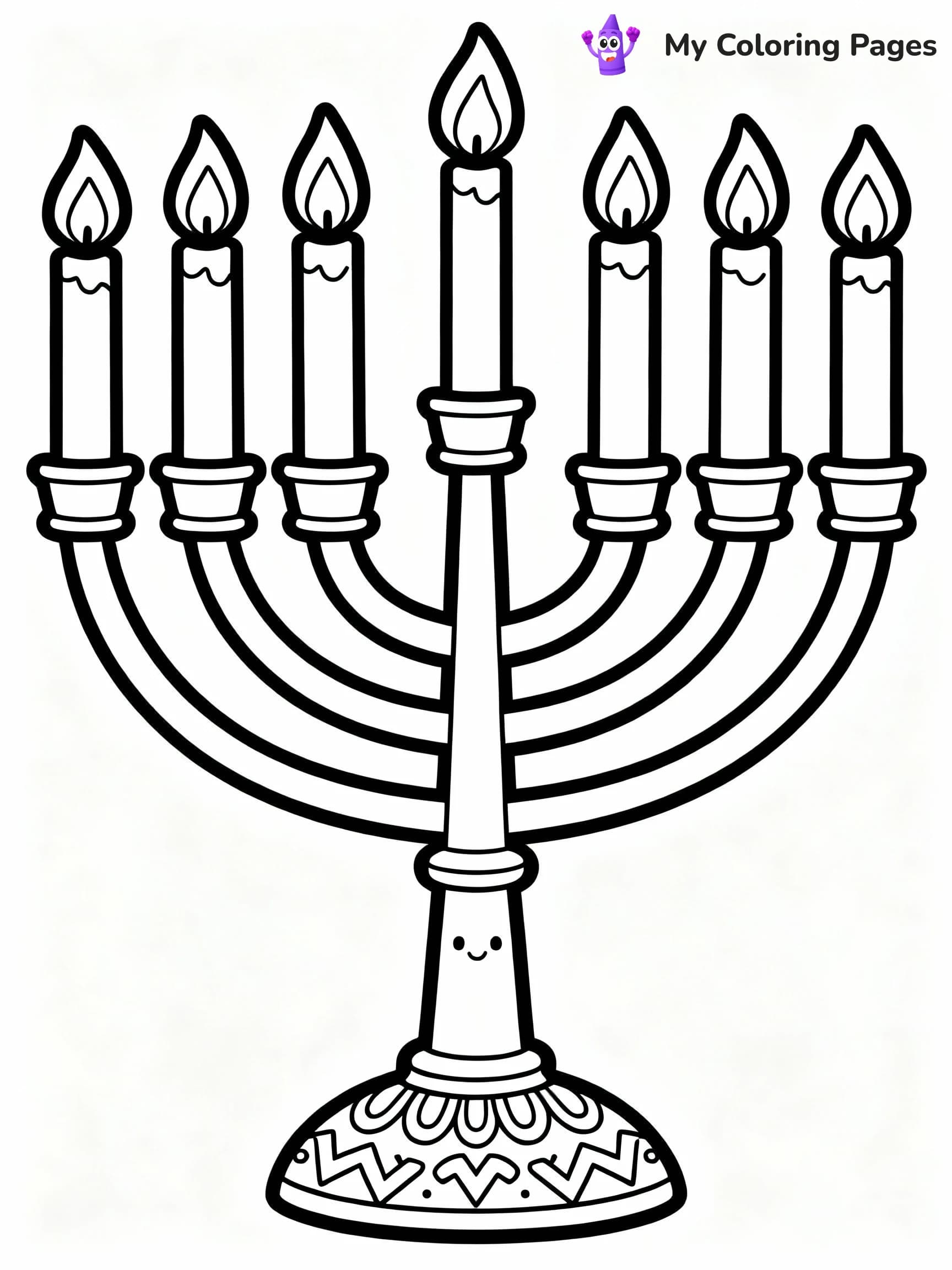 Hanukkah Coloring Pages - 21
