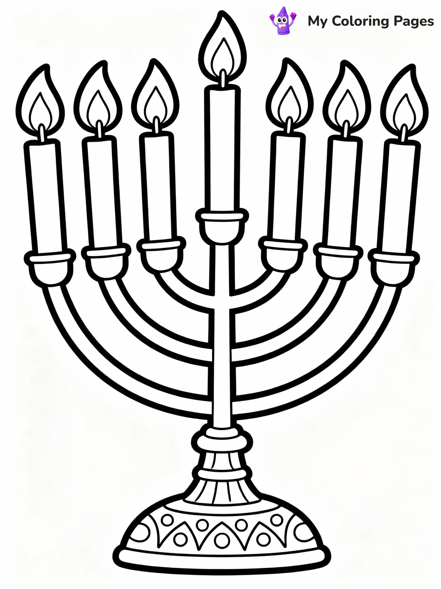 Hanukkah Coloring Pages - 20