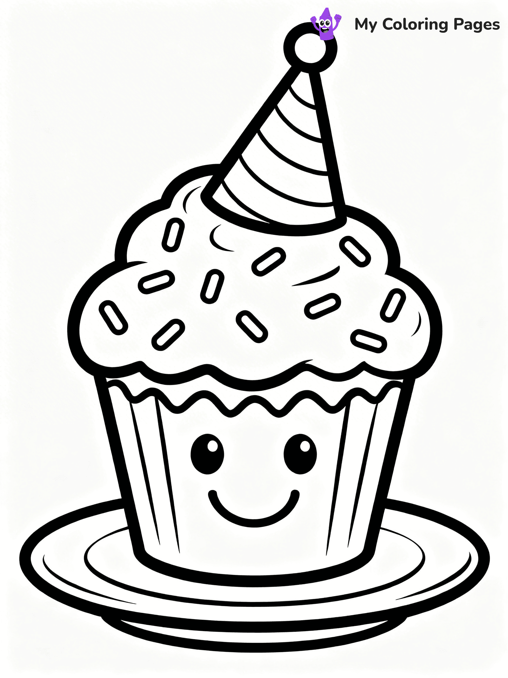 Food With Faces Coloring Pages - 19