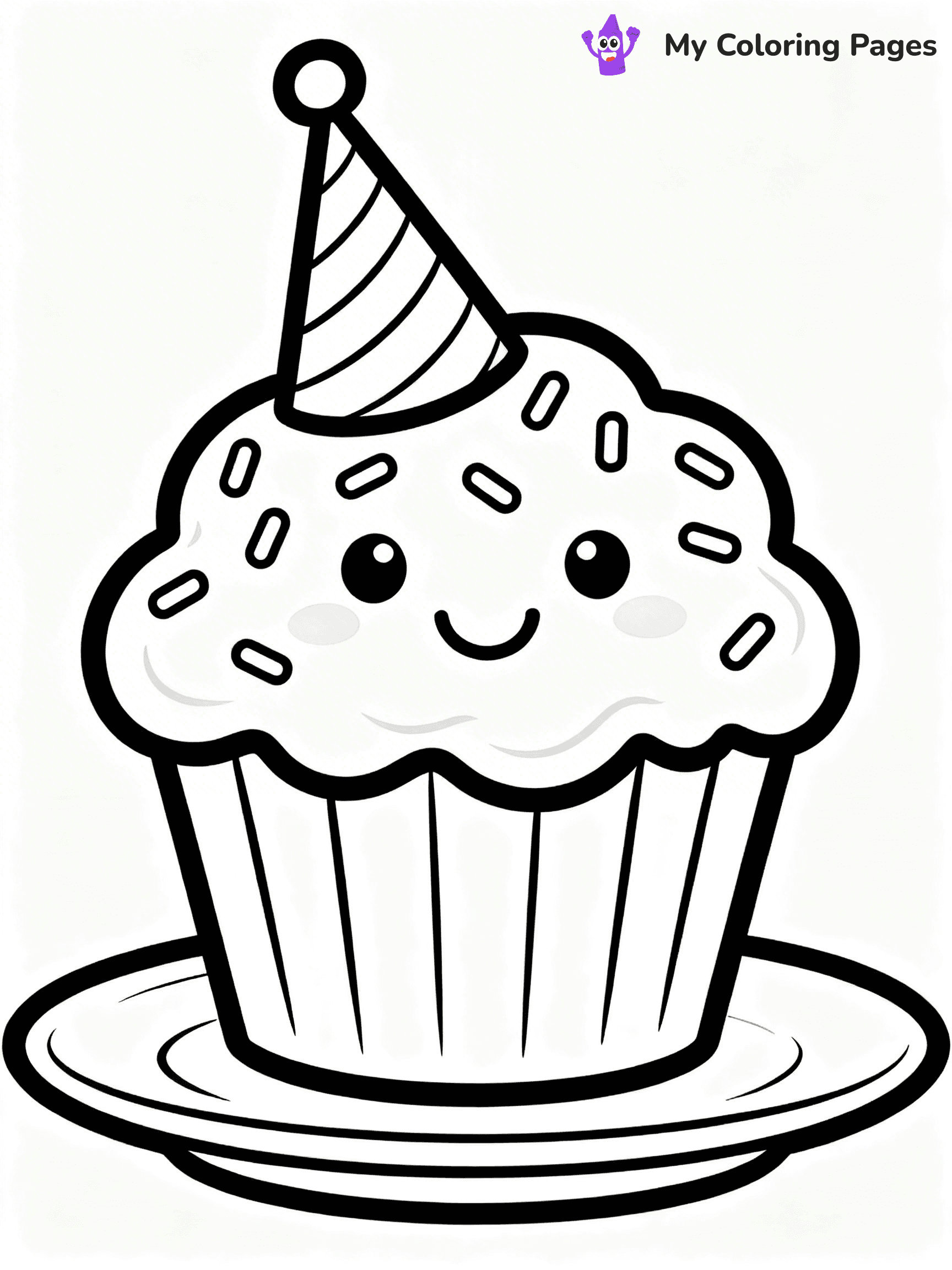 Food With Faces Coloring Pages - 18
