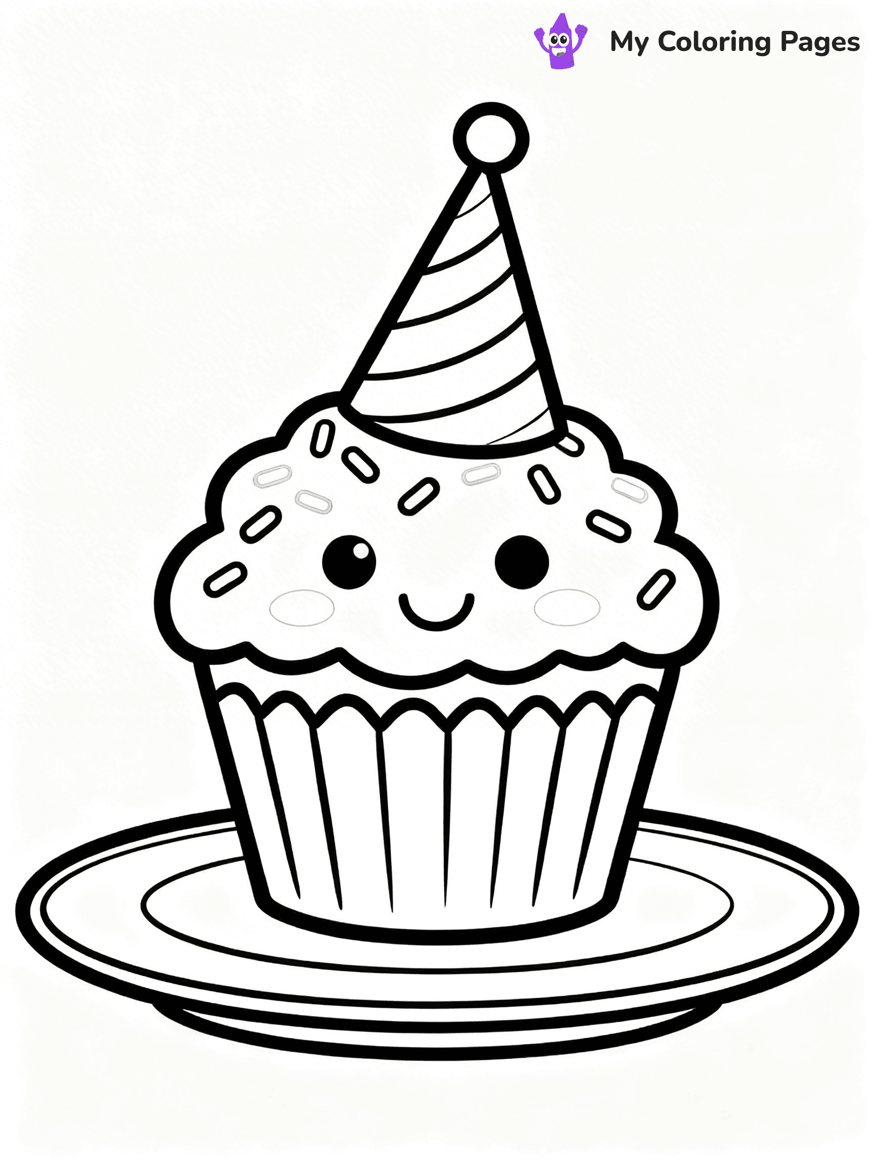 Food With Faces Coloring Pages - 17