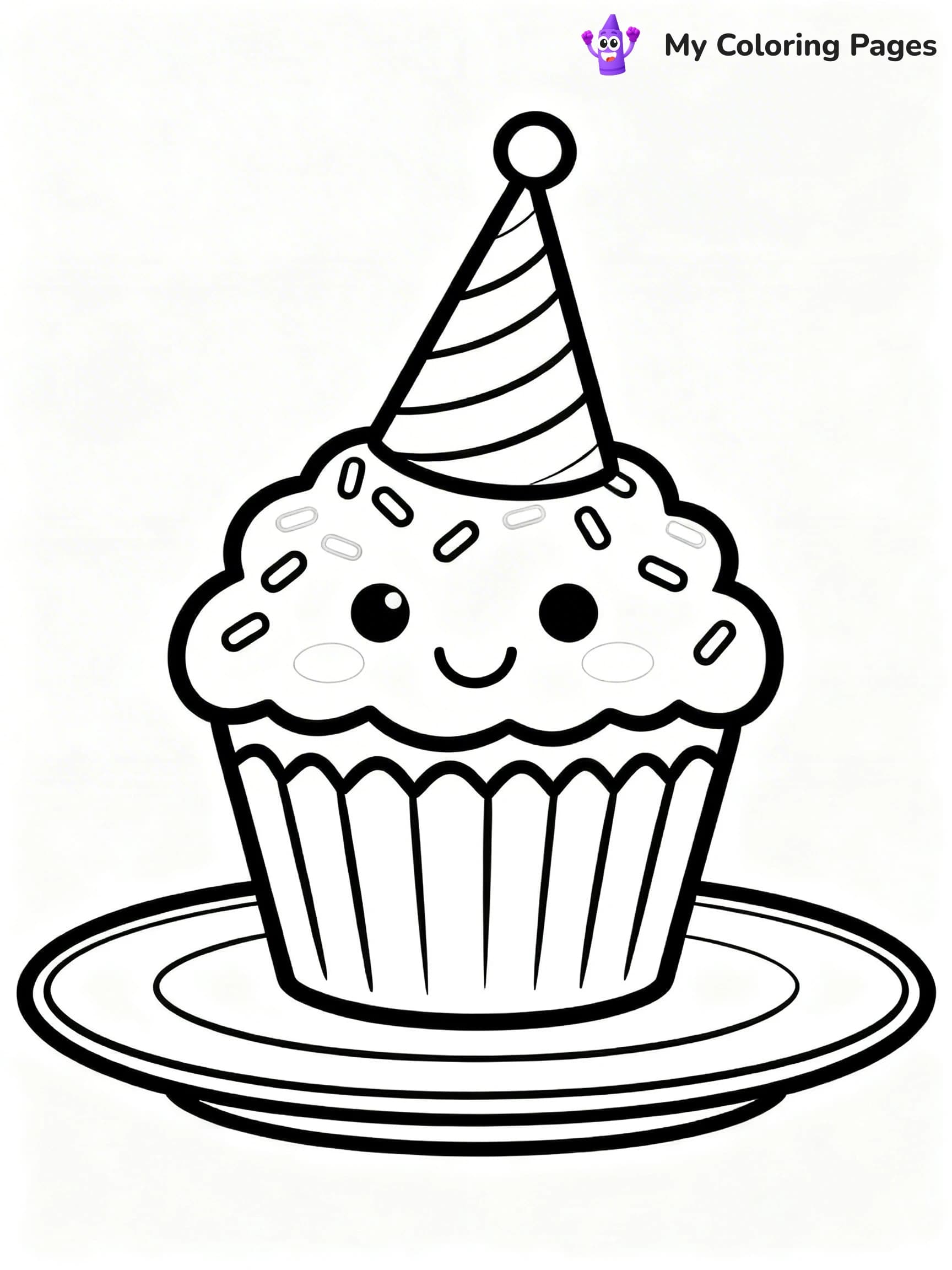 Food With Faces Coloring Pages - 17