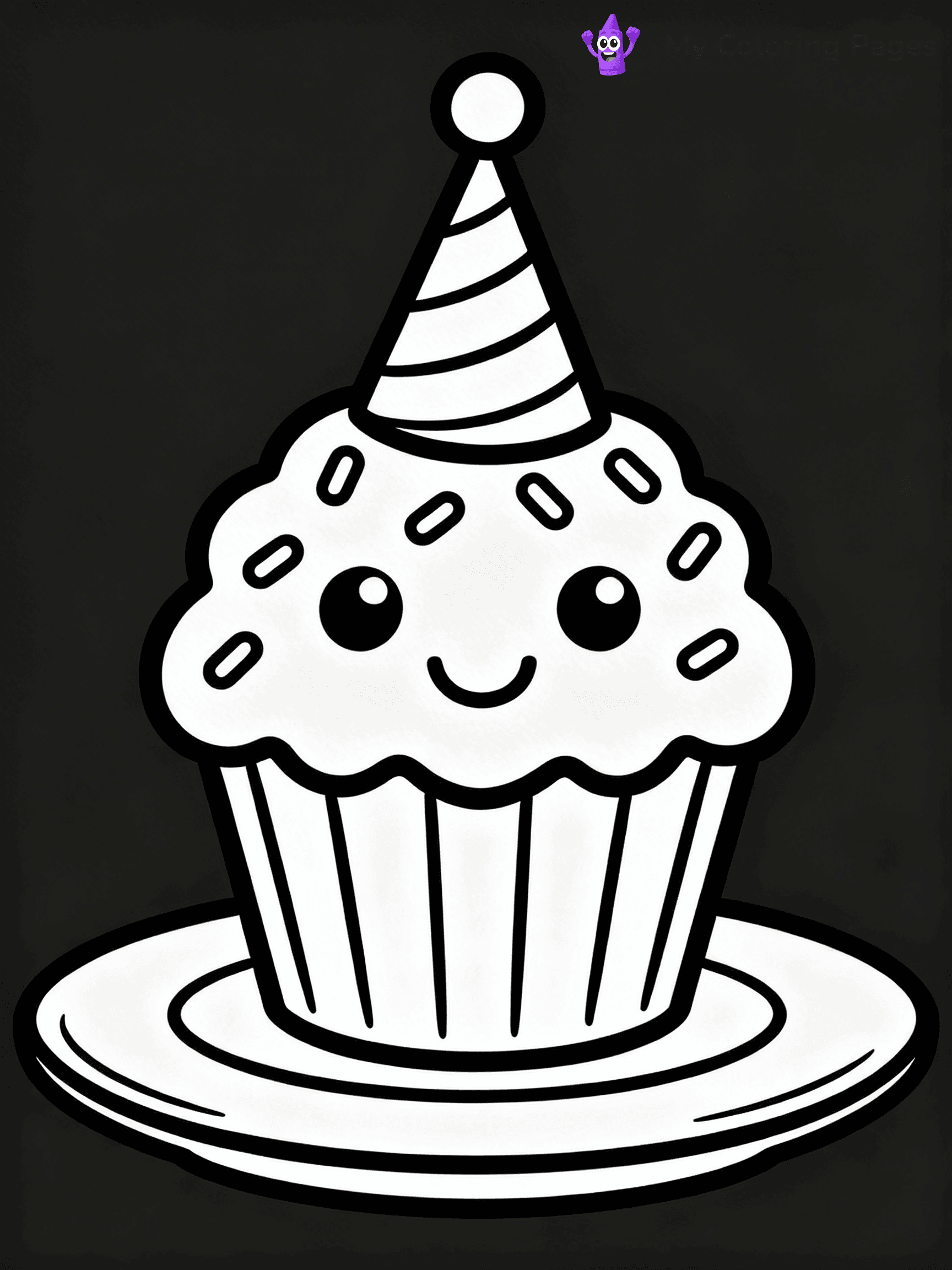 Food With Faces Coloring Pages - 16