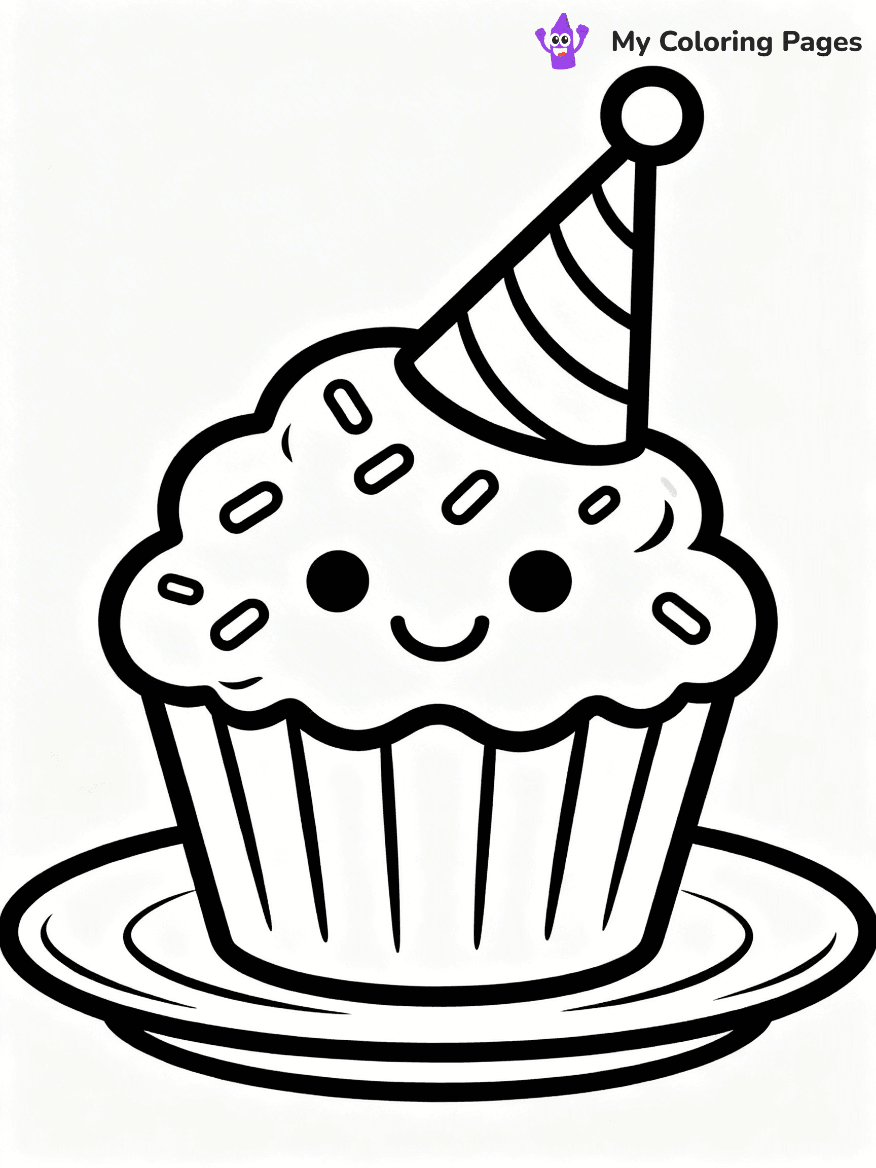 Food With Faces Coloring Pages - 14
