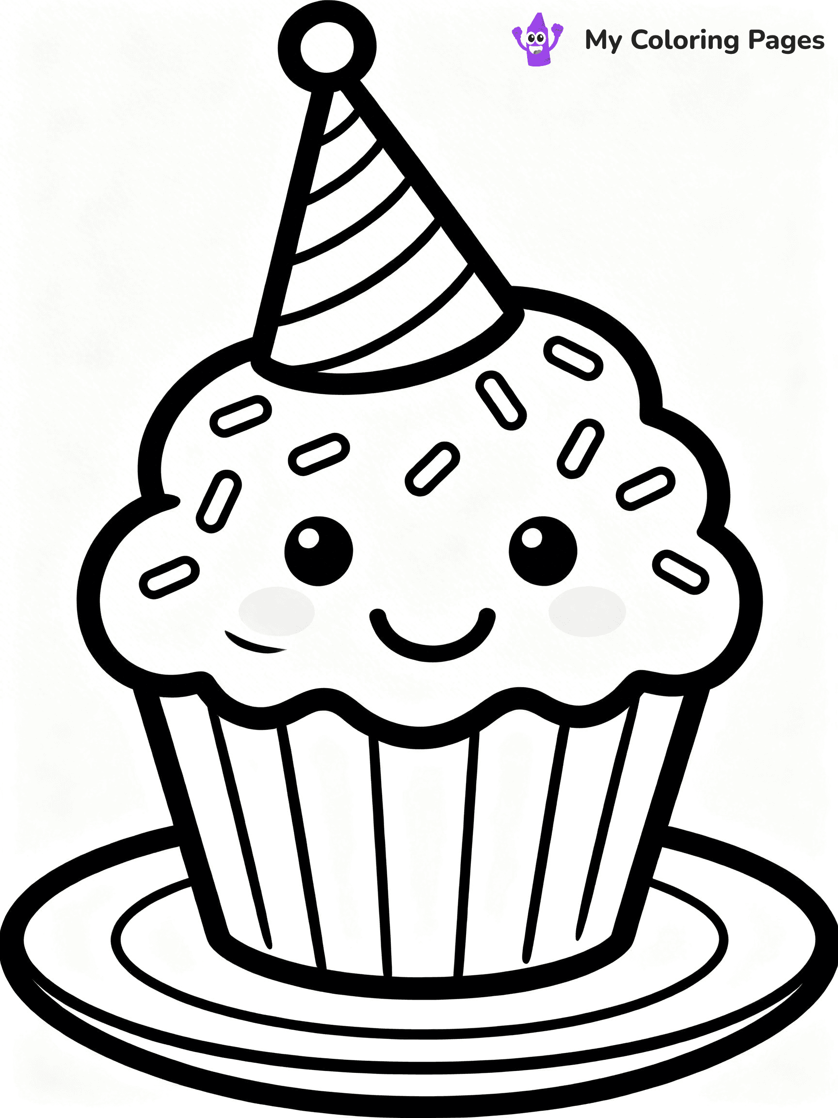 Food With Faces Coloring Pages - 13