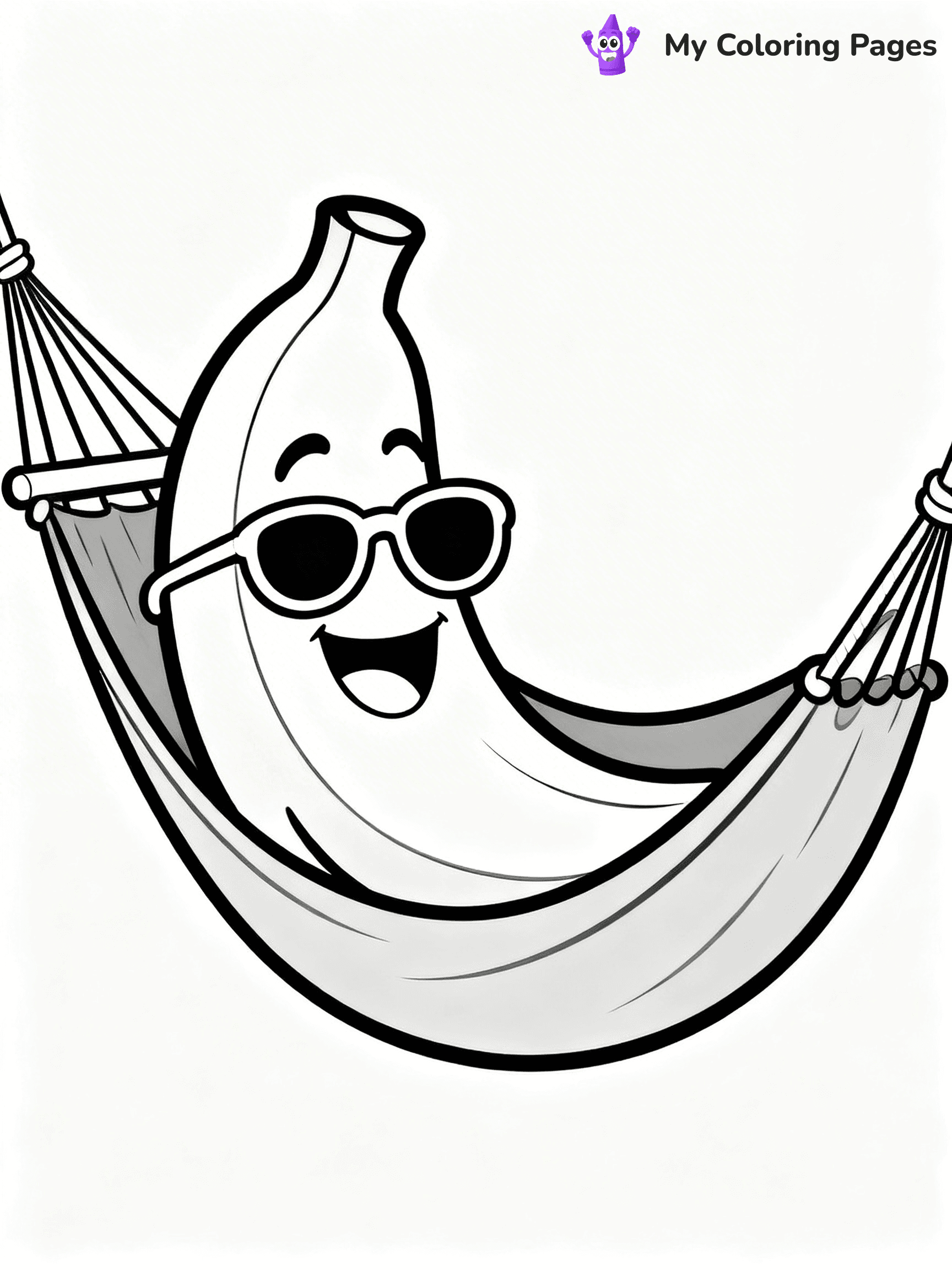 Food With Faces Coloring Pages - 6