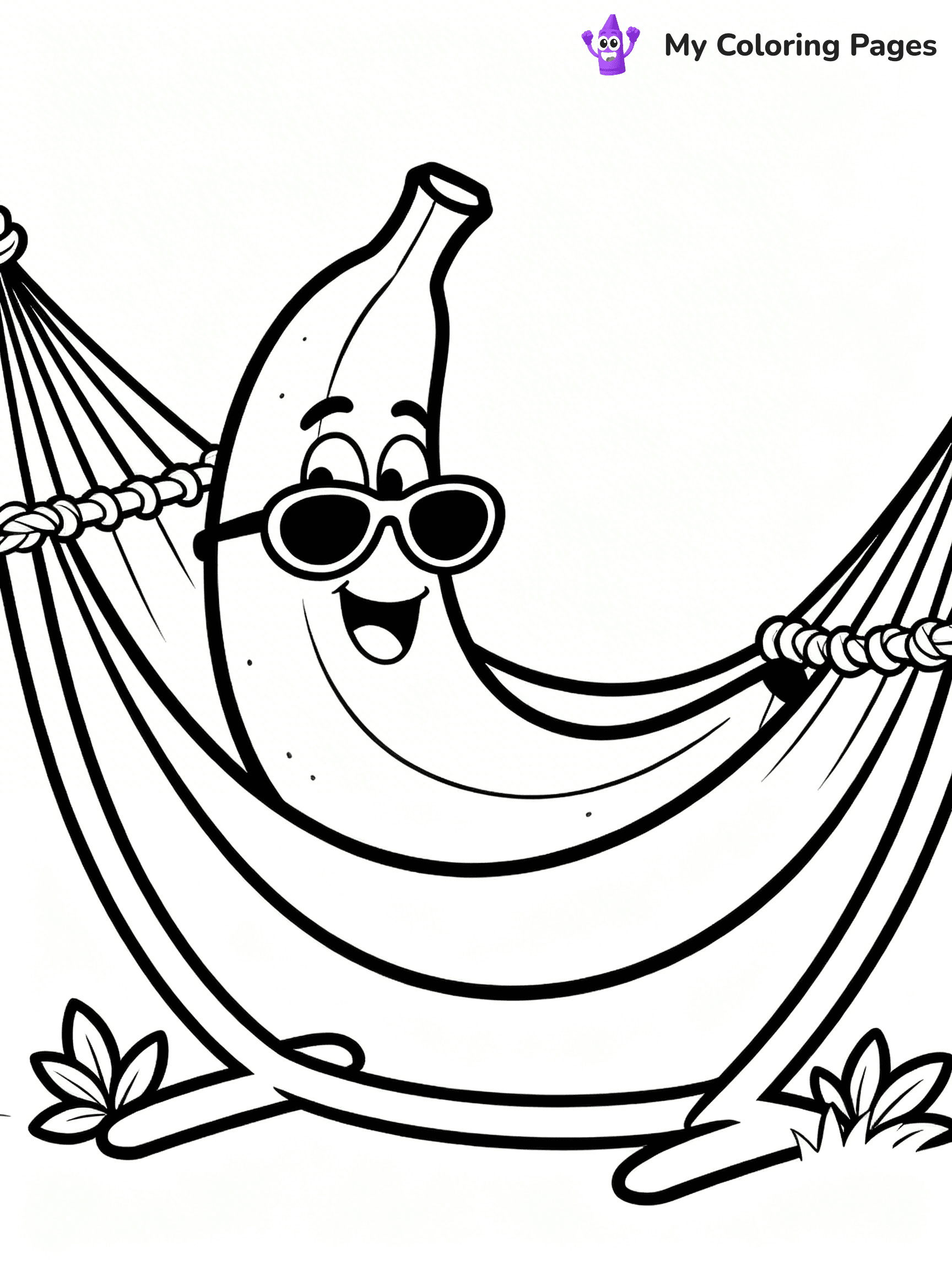 Food With Faces Coloring Pages - 4